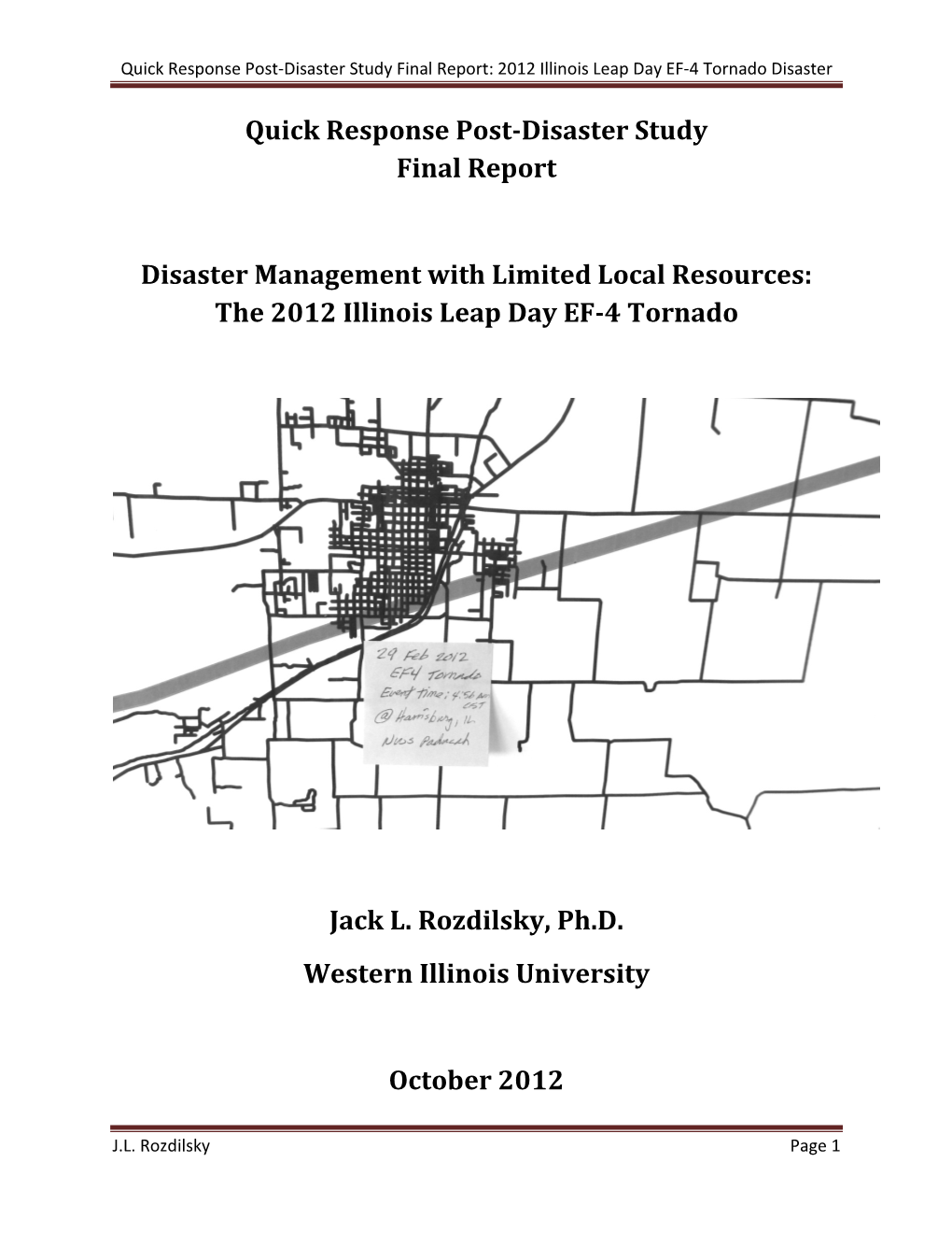 2012 Illinois Leap Day EF-4 Tornado Disaster