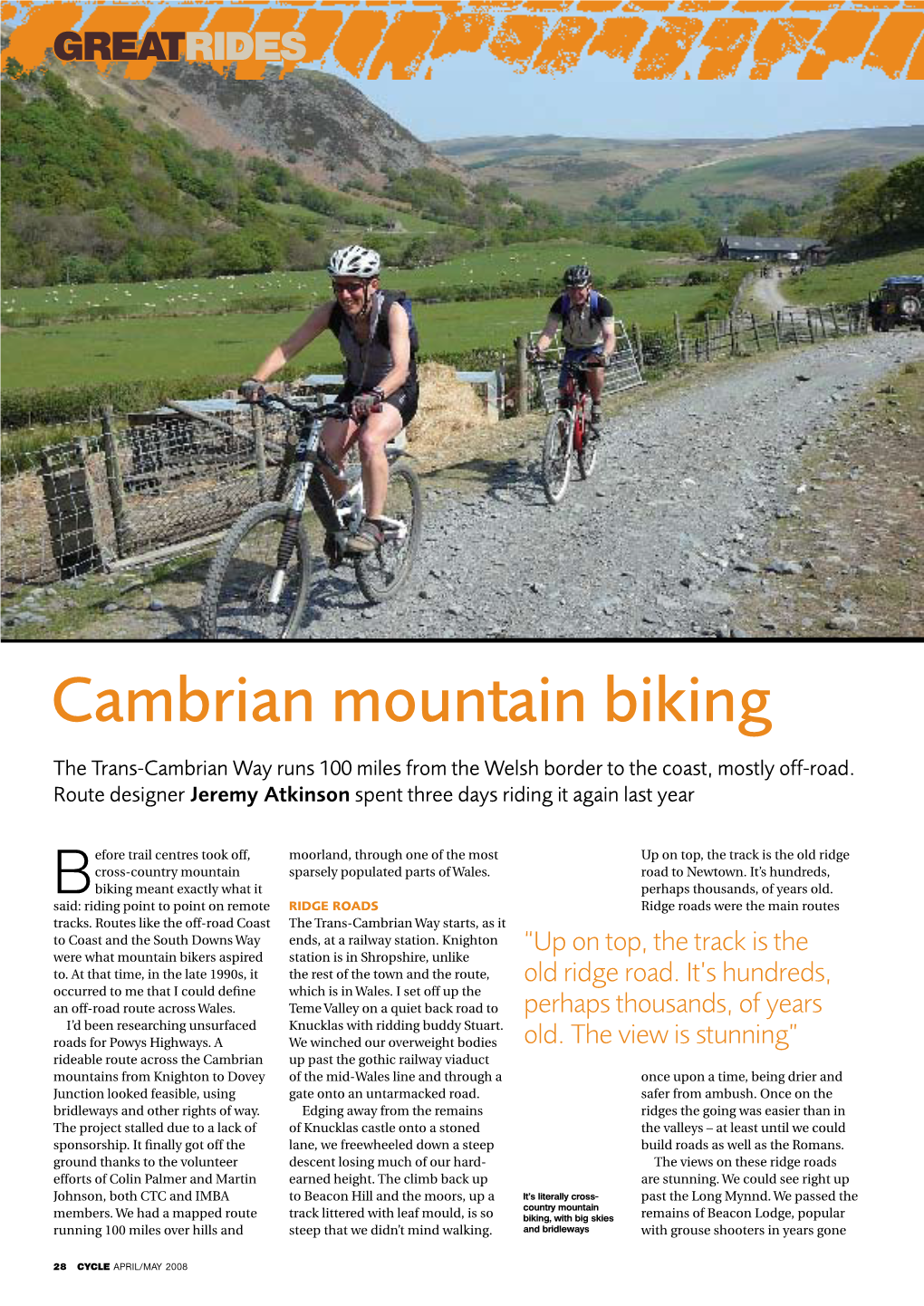 Cambrian Mountain Biking