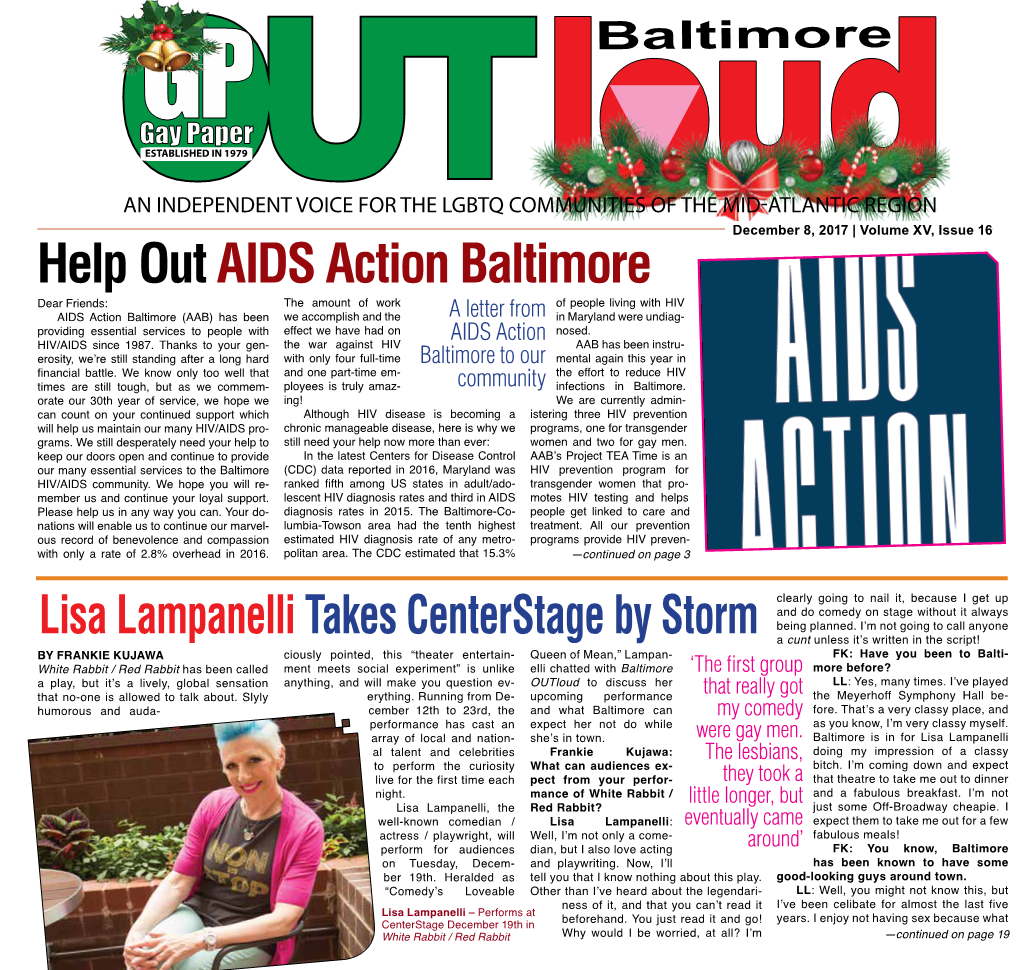 Help out AIDS Action Baltimore