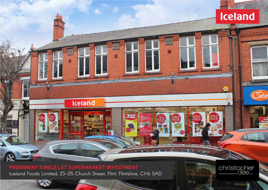 Prominent Single Let Supermarket Investment