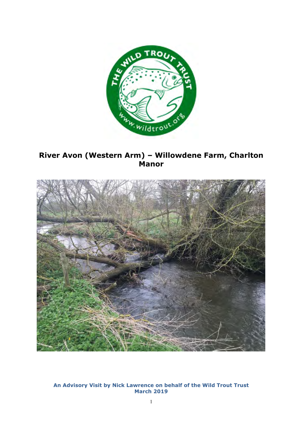 River Avon (Western Arm) – Willowdene Farm, Charlton Manor