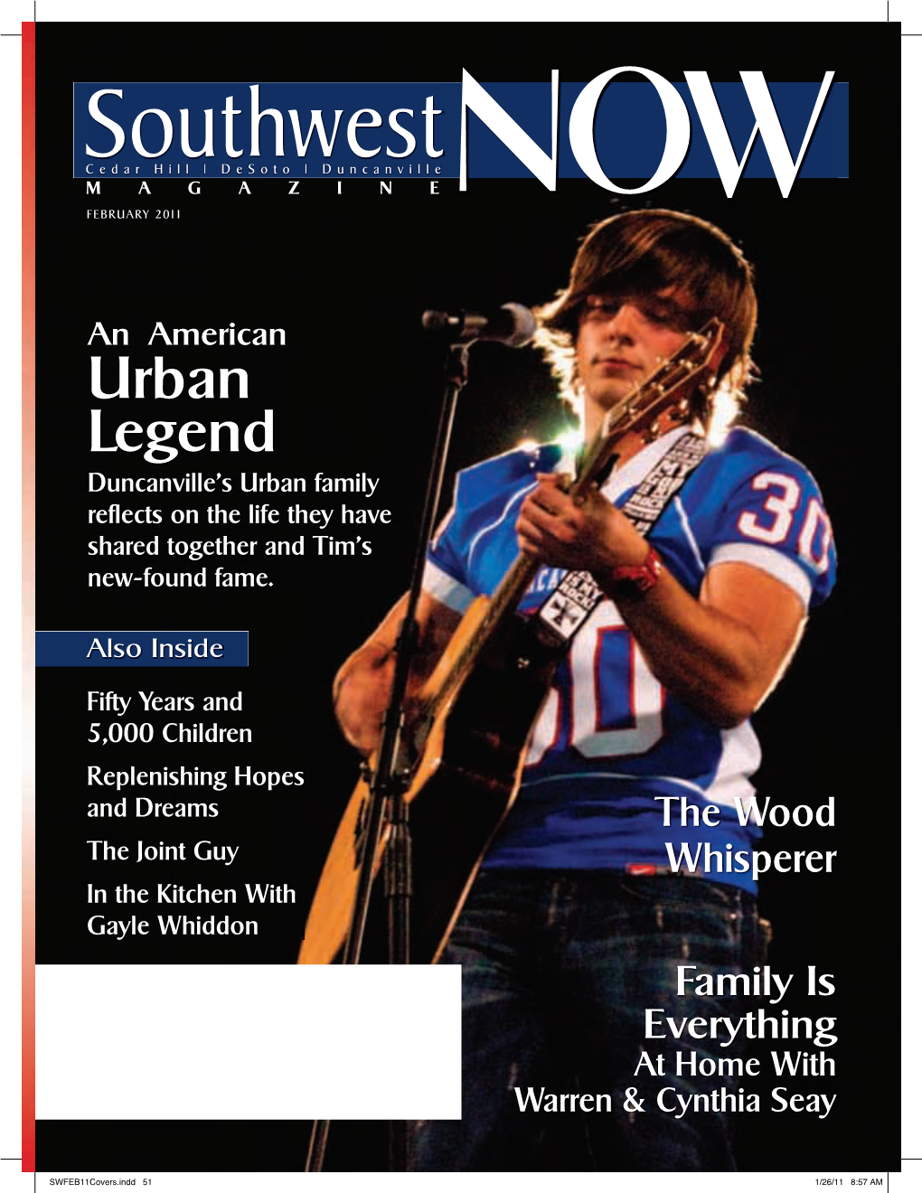 Urban Legend Duncanville’S Urban Family Reflects on the Life They Have Shared Together and Tim’S New-Found Fame