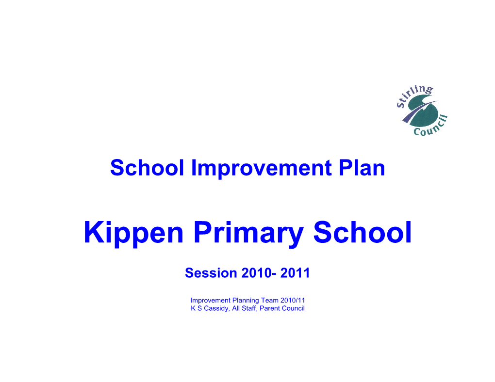 School Improvement Plan s8