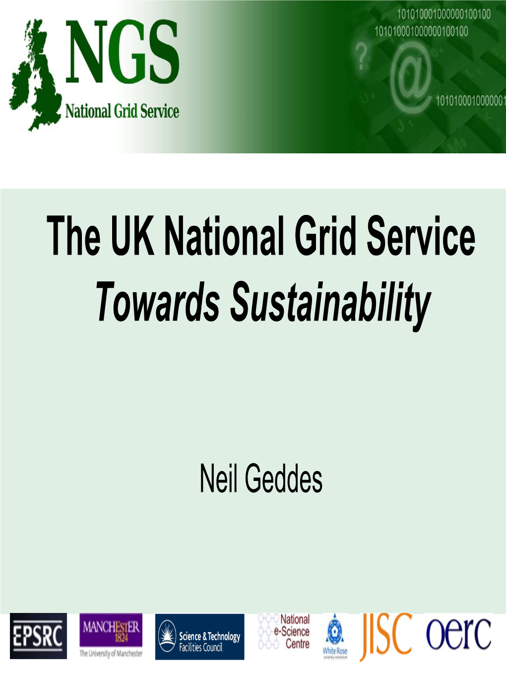 The National Grid Service