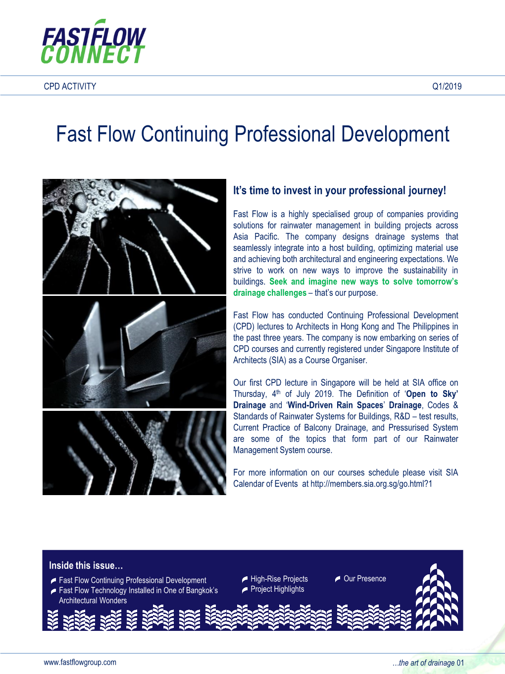 Fast Flow Connect Q1/2019