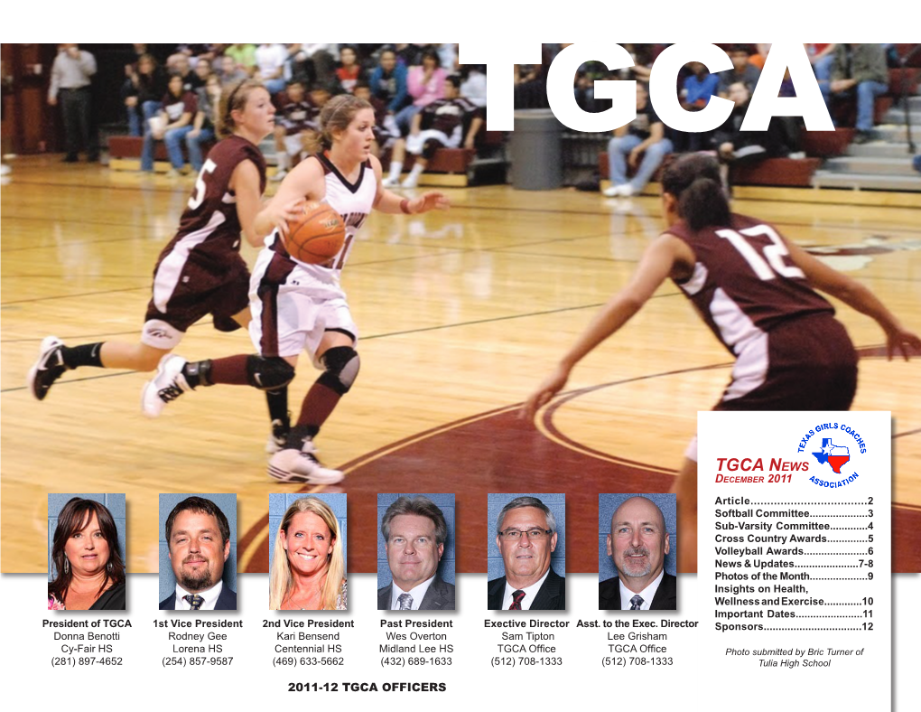 TGCA News December 2011