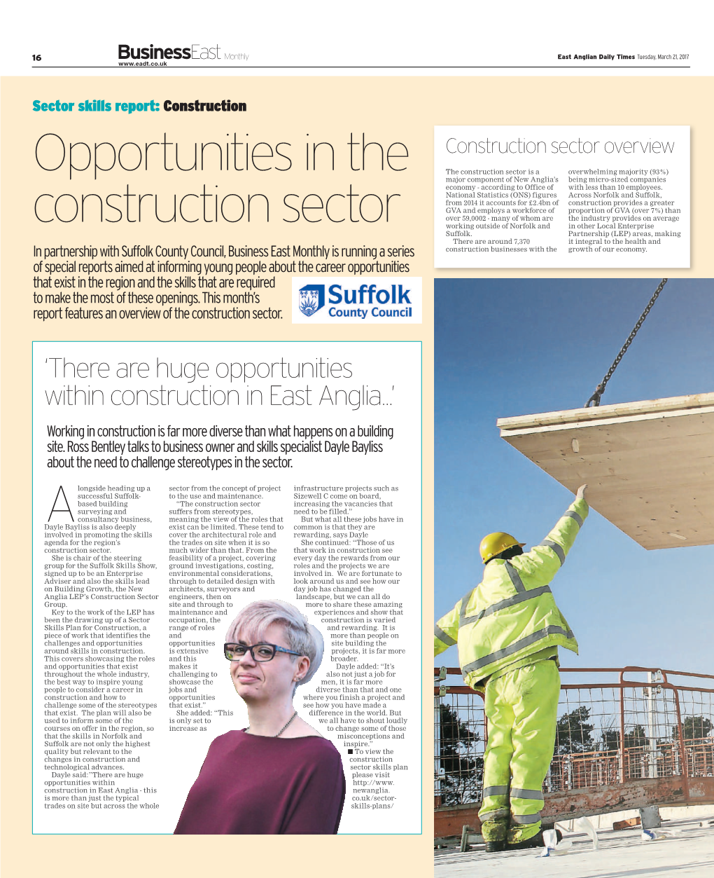 Opportunities in the Construction Sector