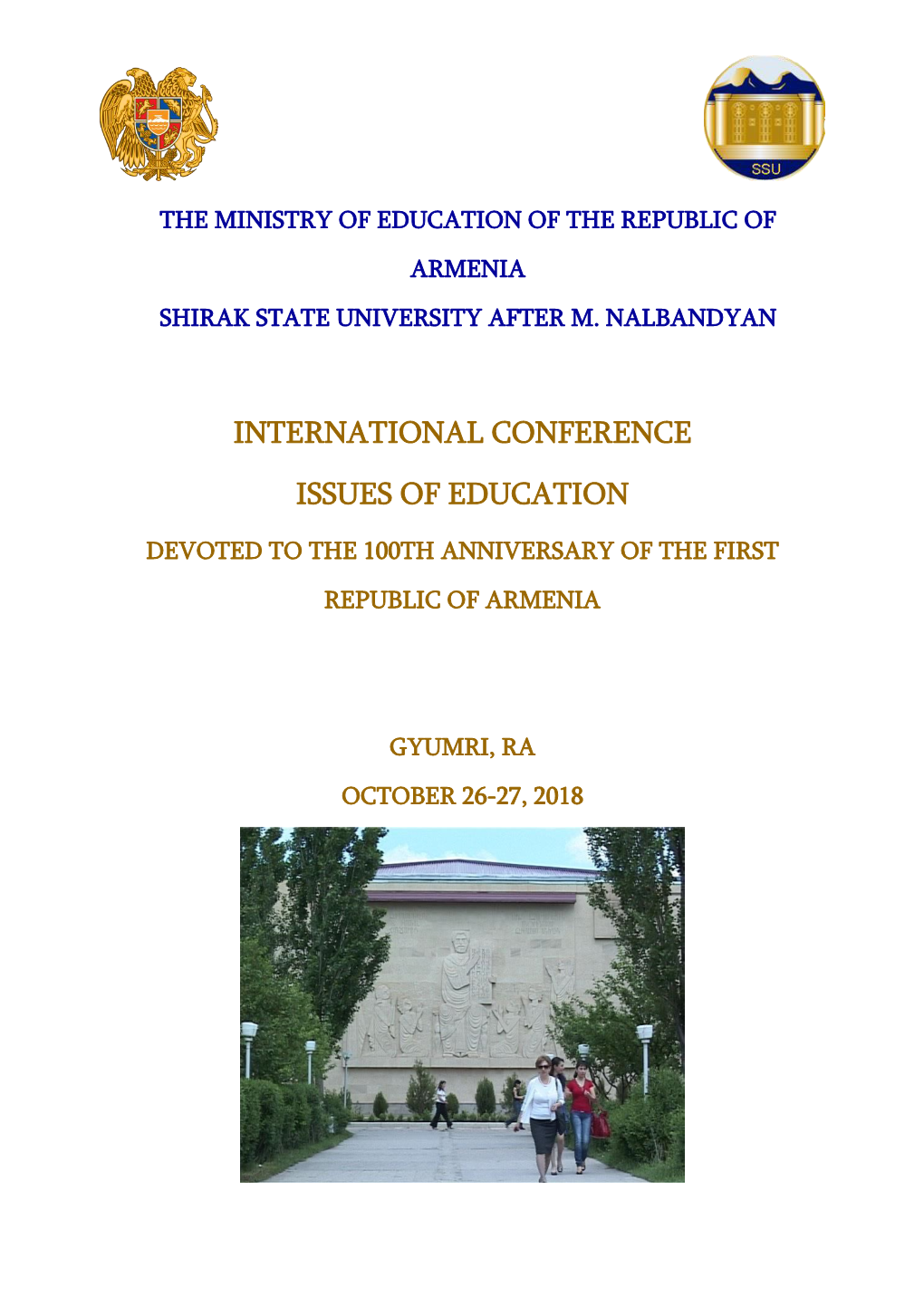International Conference Issues of Education
