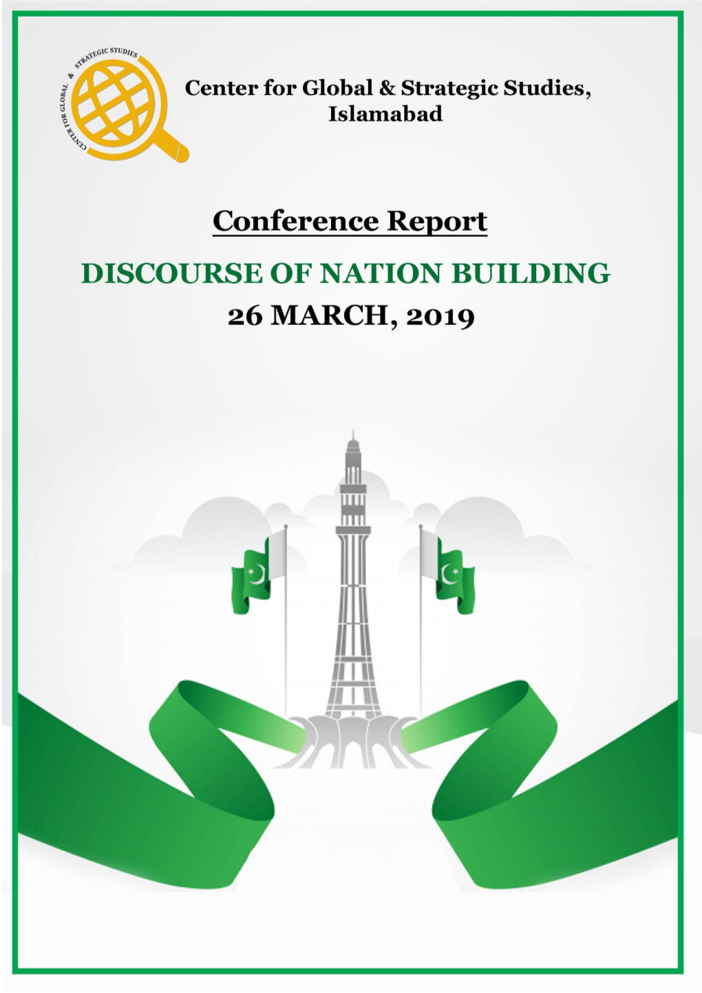 Publication: Conference Report "The Discourse of Nation Building"