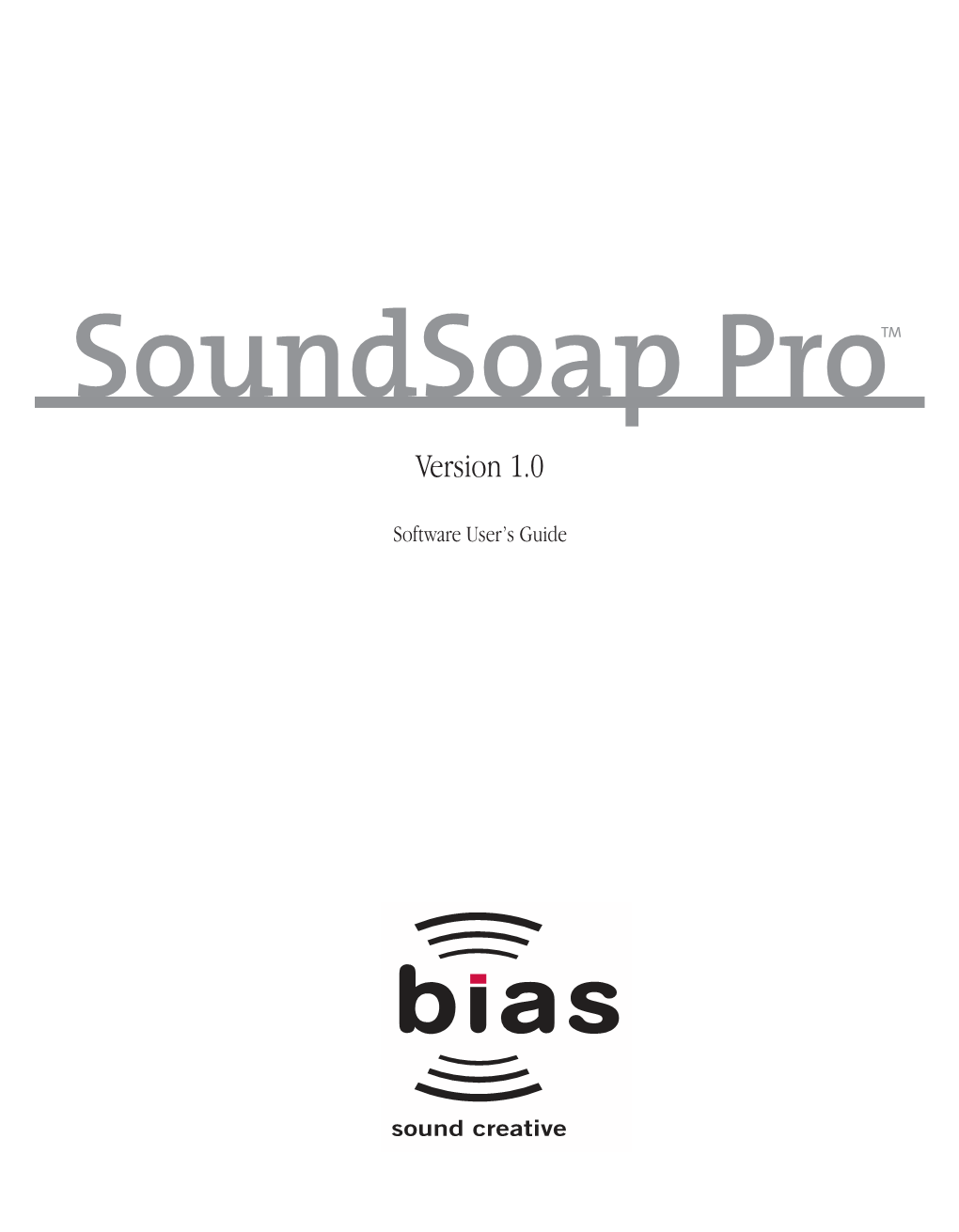 Soundsoap Protm Version 1.0