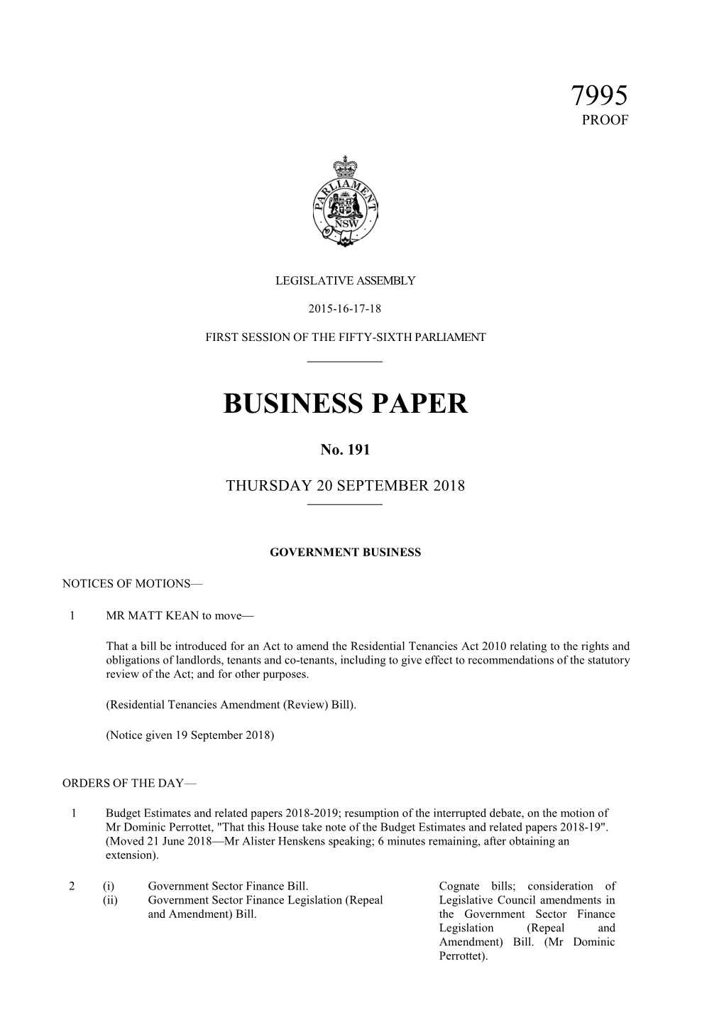 7995 Business Paper