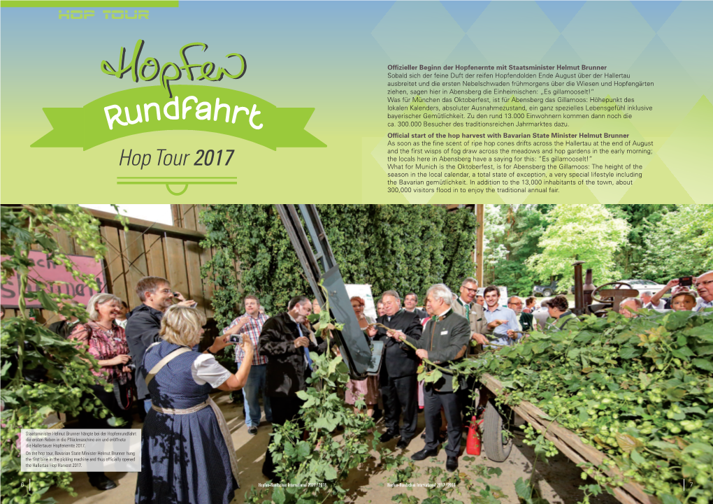Hopfenrundfahrt / Hop Tour 2017