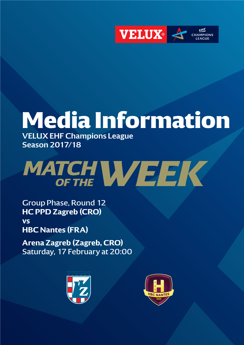 Media Information VELUX EHF Champions League Season 2017/18