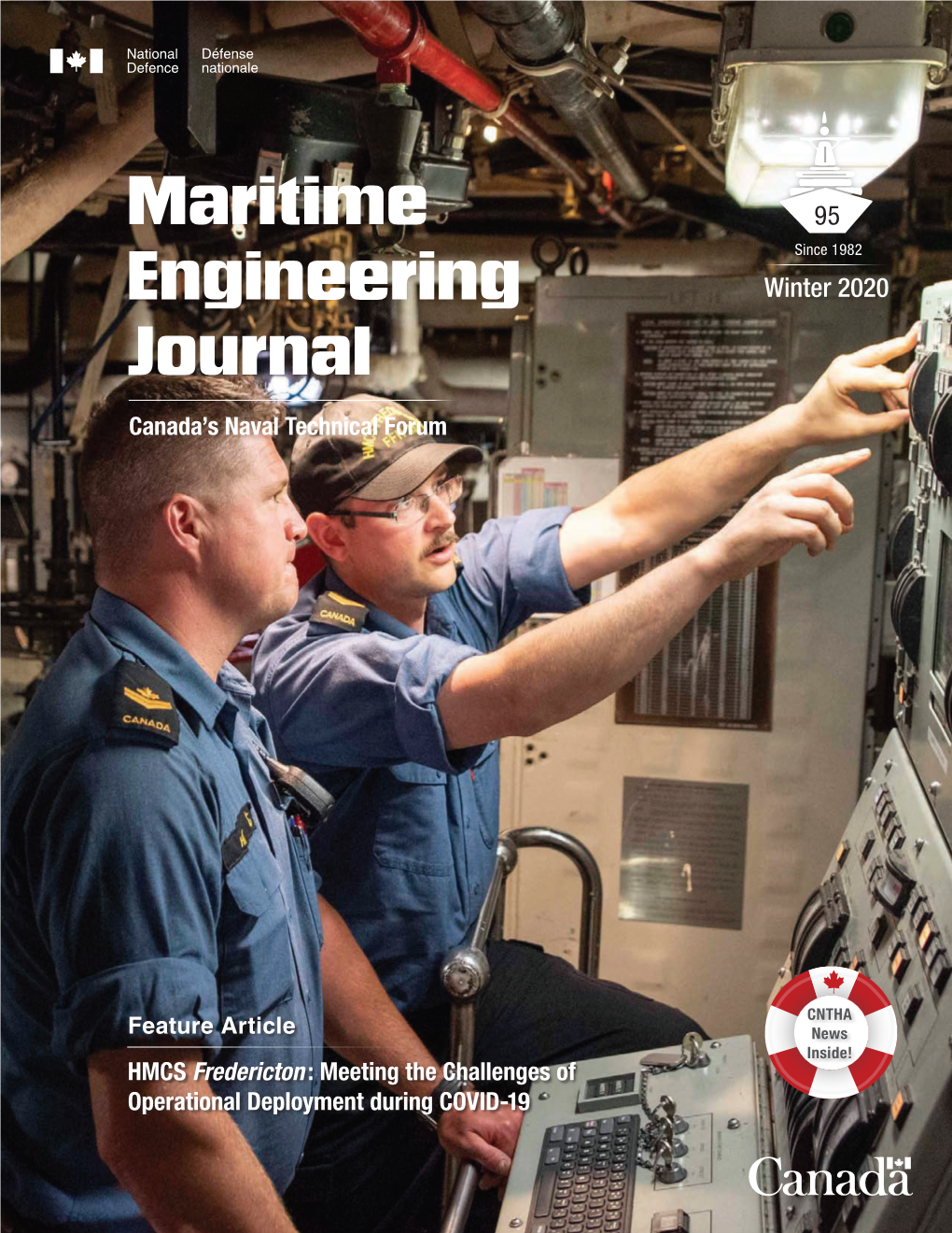 Maritime Engineering Journal During Operation Reassurance on May 30, 2020