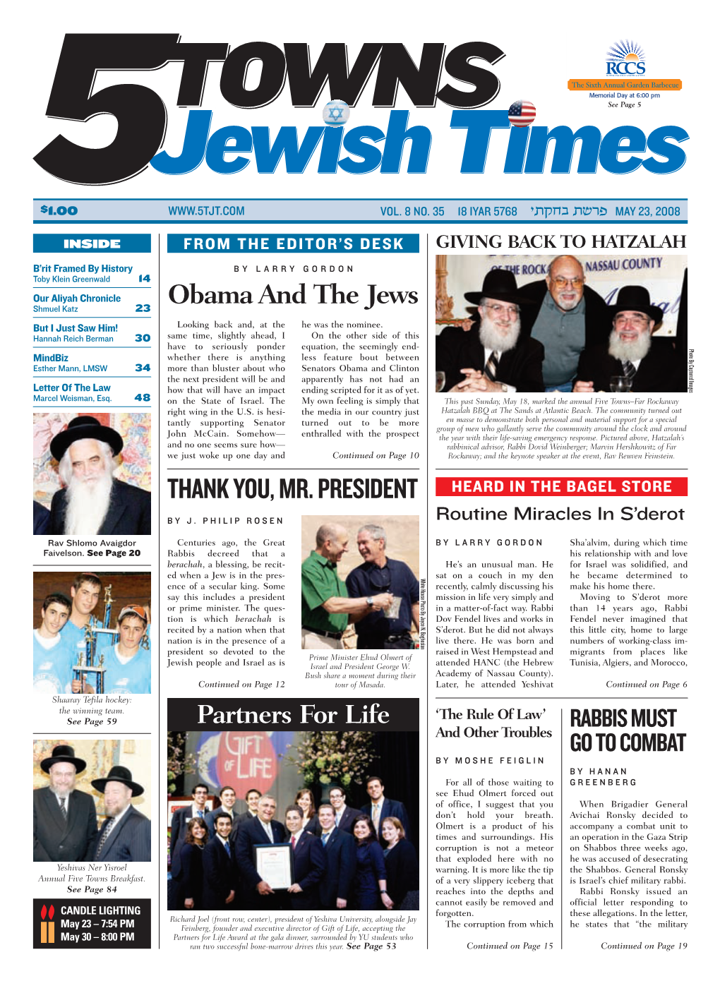 The 5 Towns Jewish Times Online @