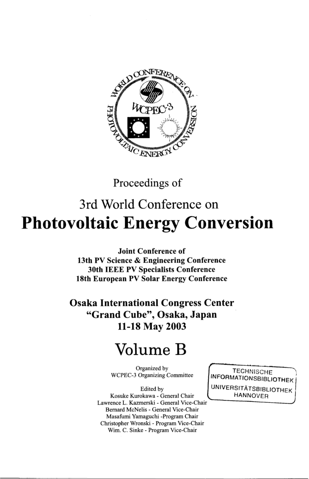 Photovoltaic Energy Conversion