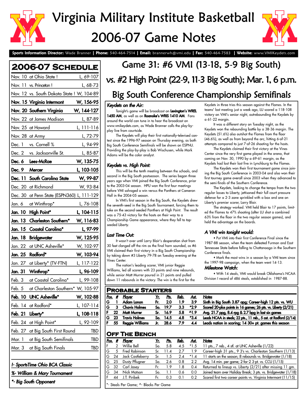 06-07 BKB Game Notes-Liberty-Tourney.Qxp