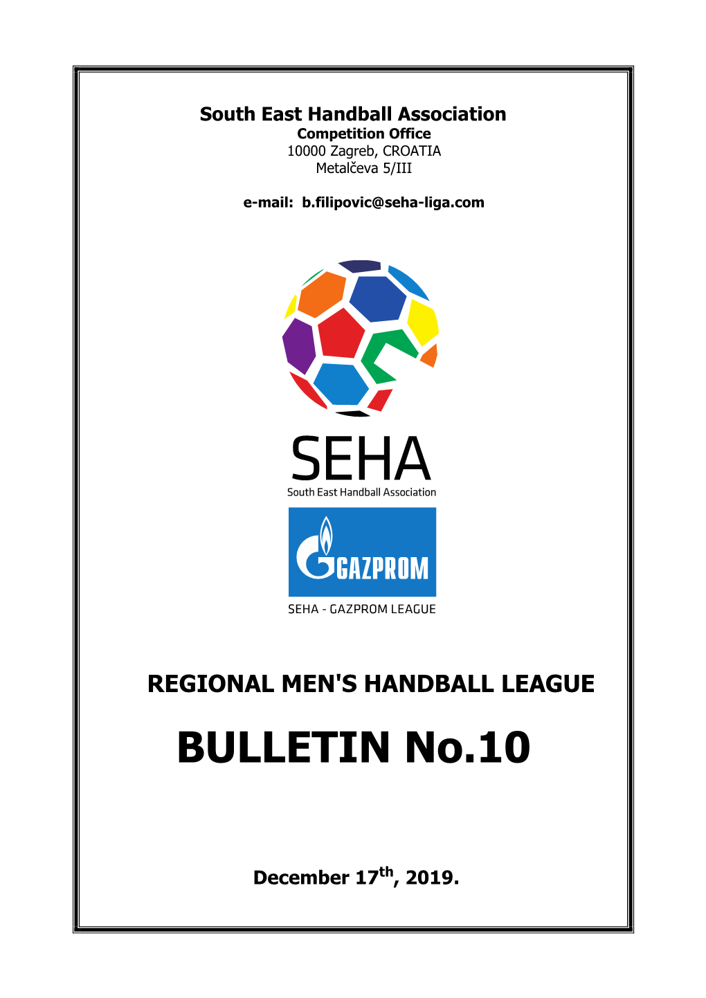 SEHA Bulletin No.10