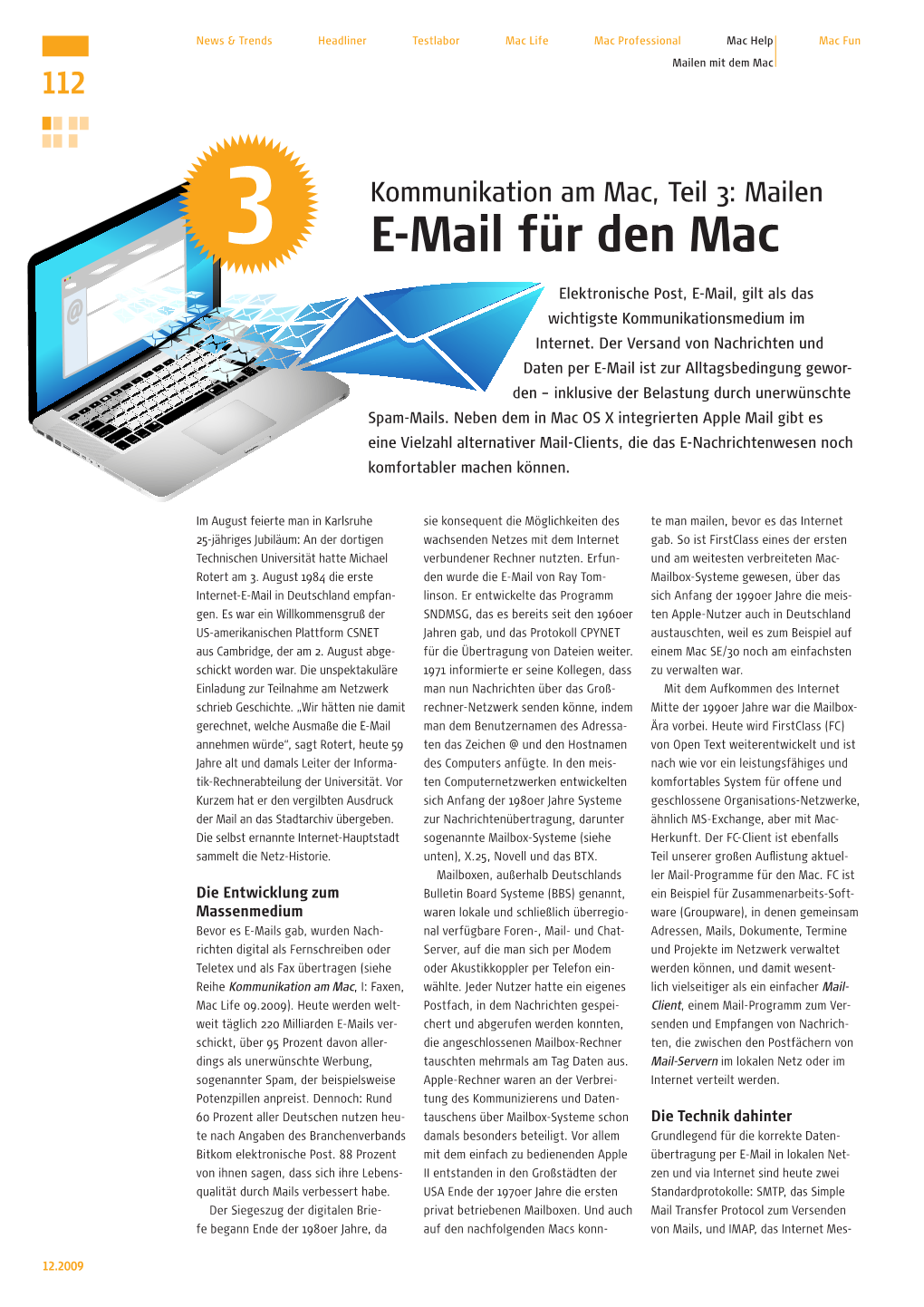 E-Mail Für Den Mac Elektronische Post, E-Mail, Gilt Als Das Wichtigste Kommunikationsmedium Im Internet