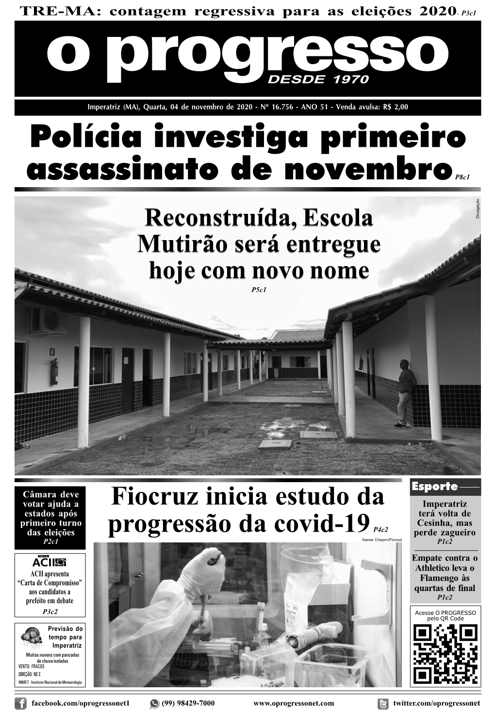 Polícia Investiga Primeiro Assassinato De Novembrop8c1