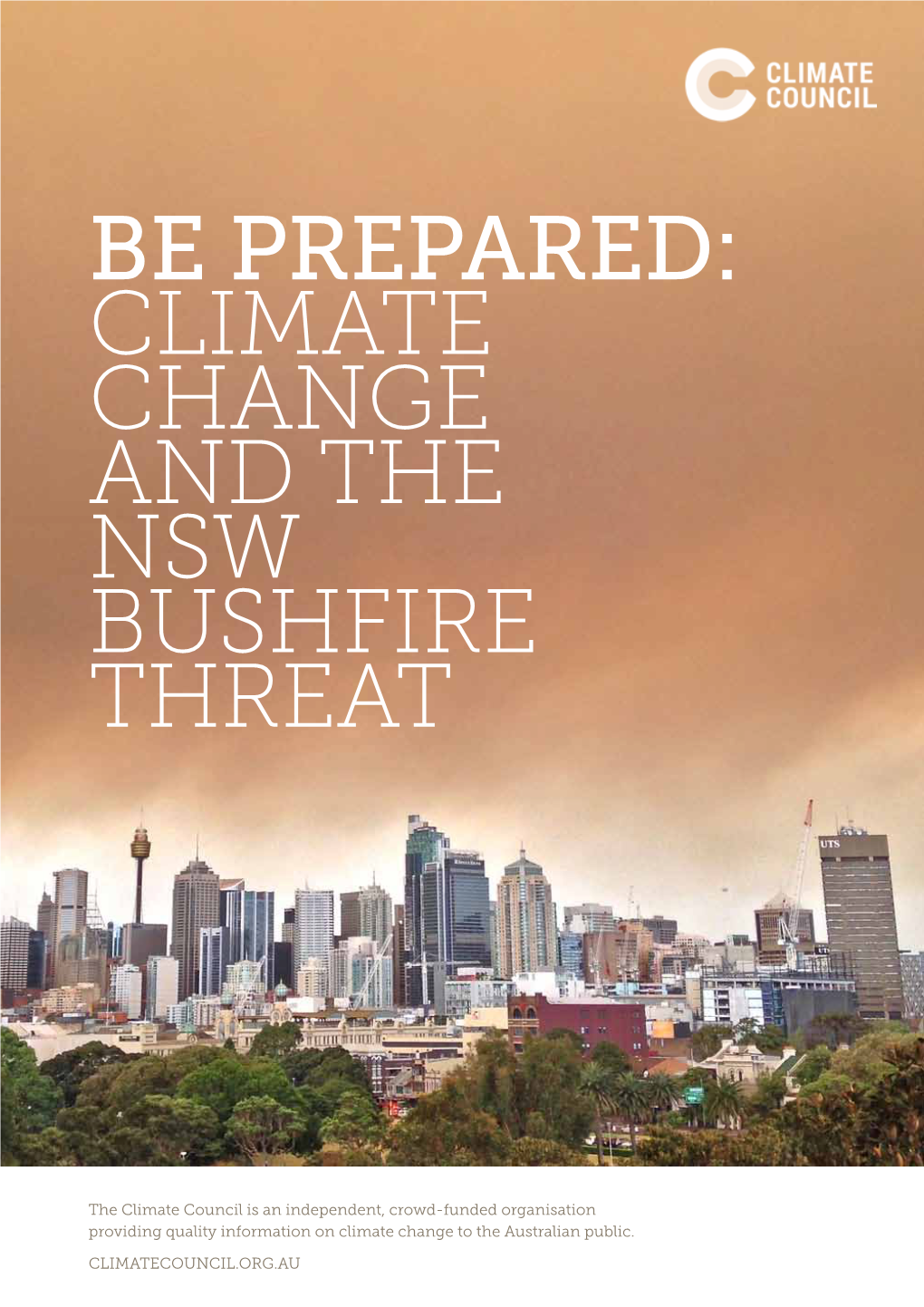 Climate Change and the NSW Bushfire Threat