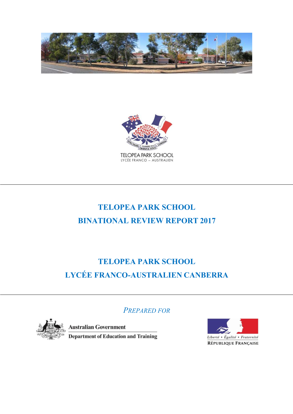 Telopea Park School Binational Review Report 2017