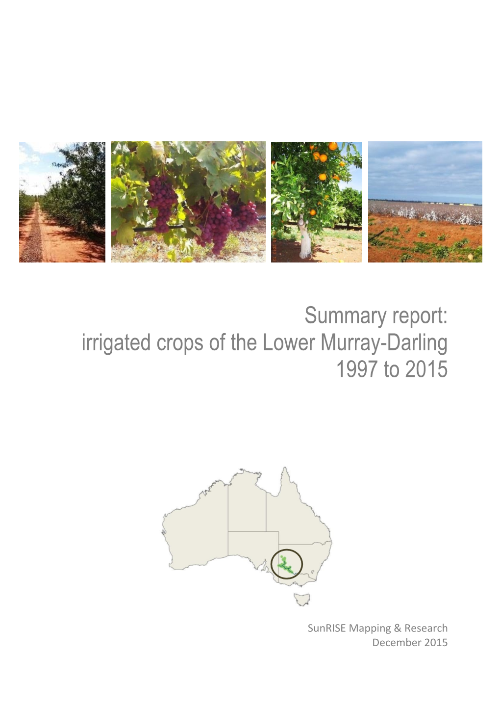 2012 Mallee Horticulture Crop Report