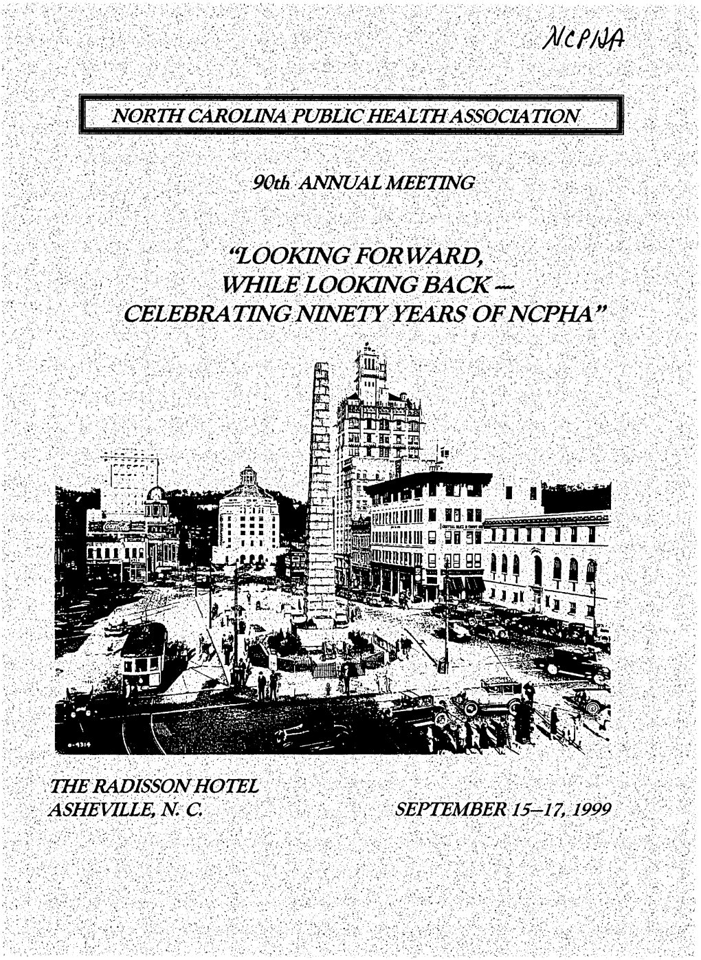 1999 Ninetieth Annual Conference Program