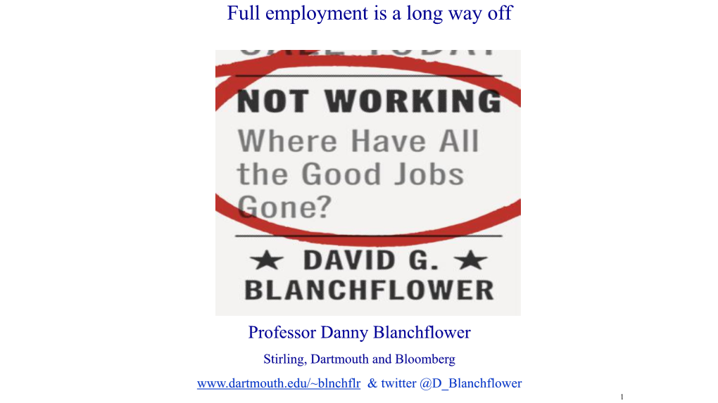 Full Employment Is a Long Way Offpdf