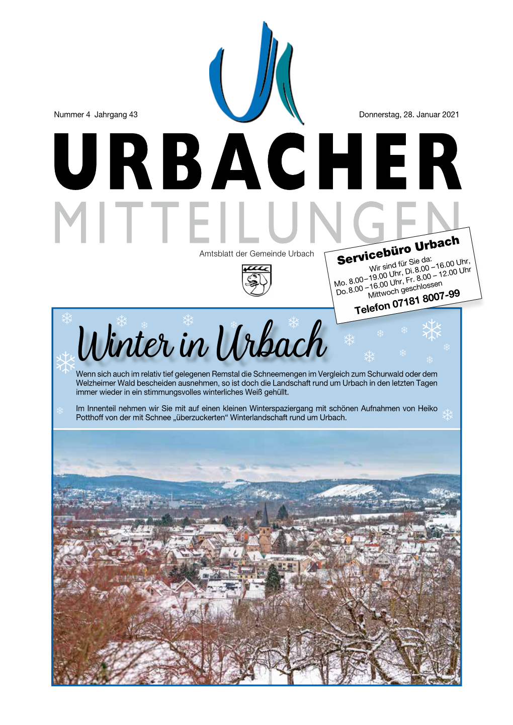 Dwinter in Urbach
