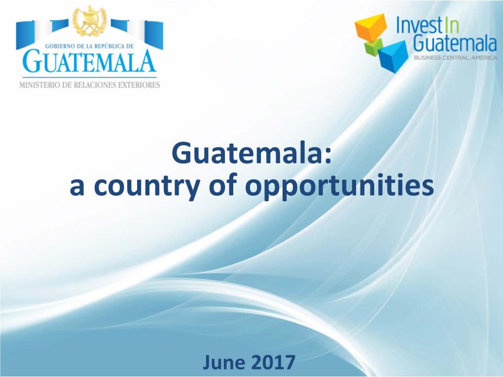 Presentación País Guatemala