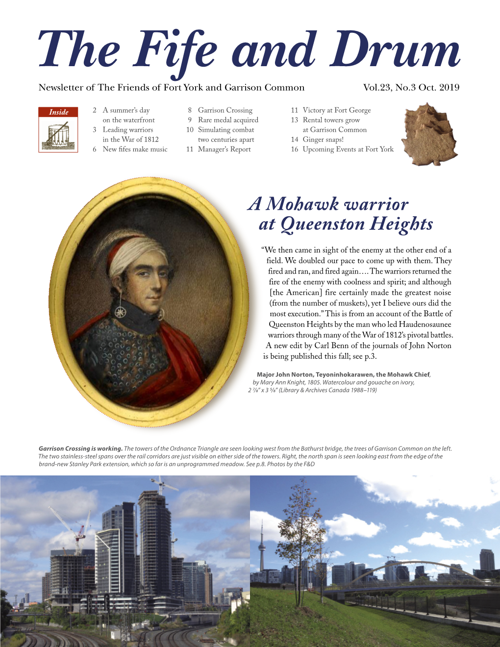 The Fife and Drum, October 2019, V. 23 No. 3