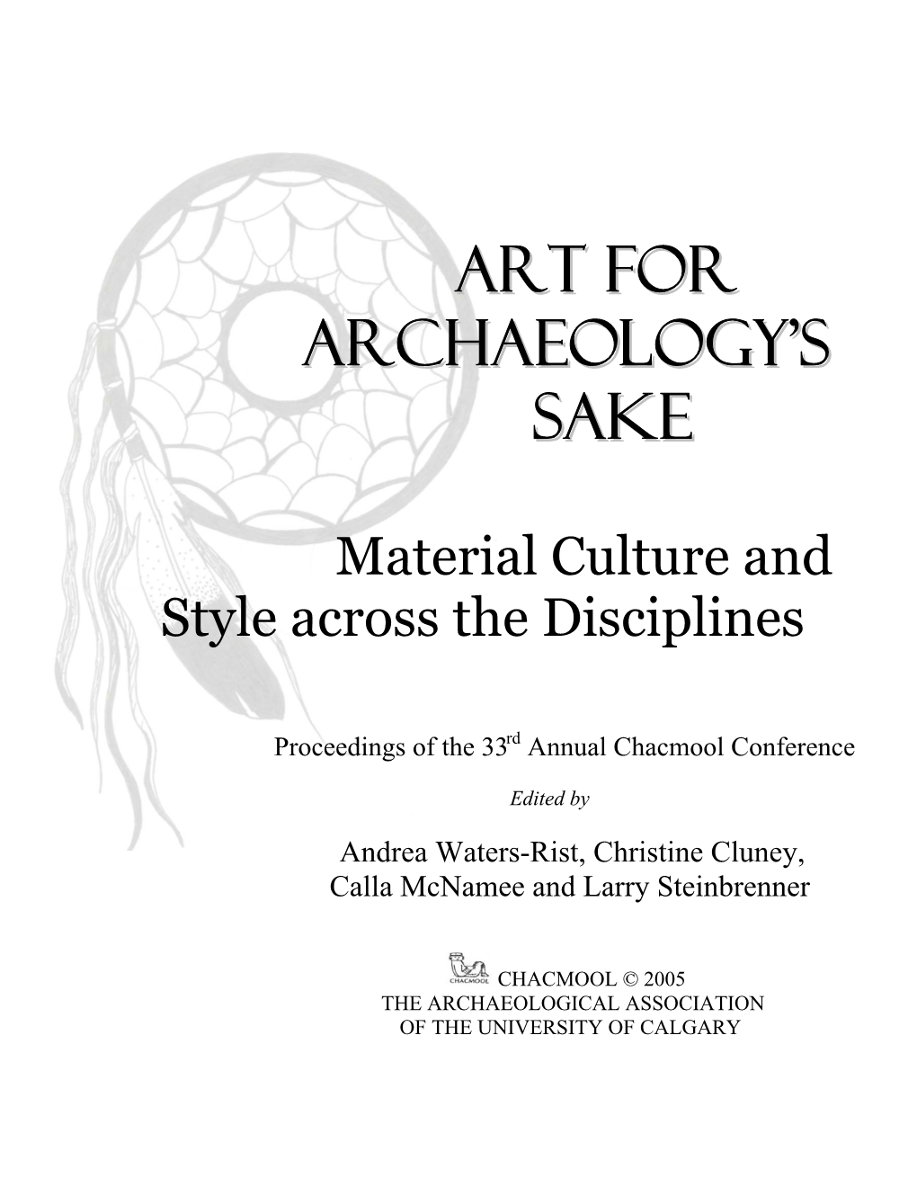 Art for Archaeology's Sake