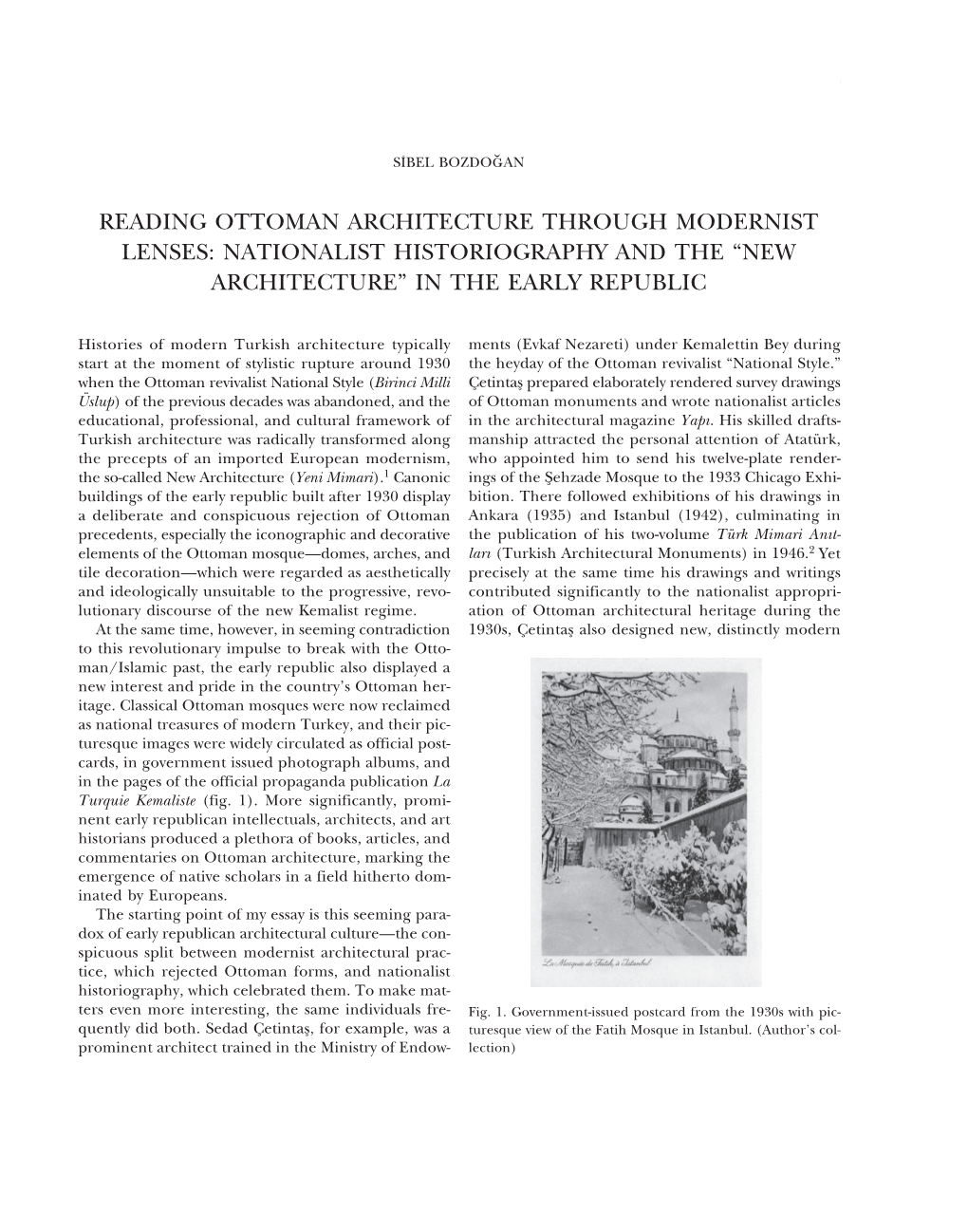 Nationalist Historiography and the “New Architecture” in the Early Republic 199
