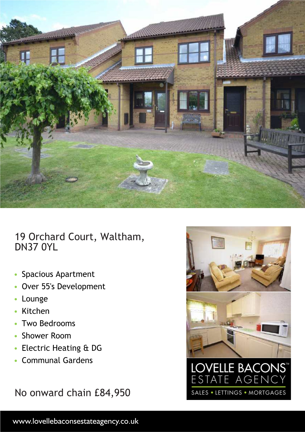 19 Orchard Court, Waltham, DN37 0YL