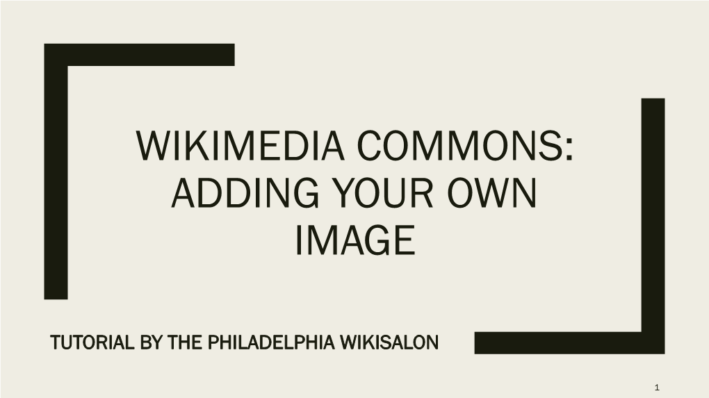 Adding Your Own Image