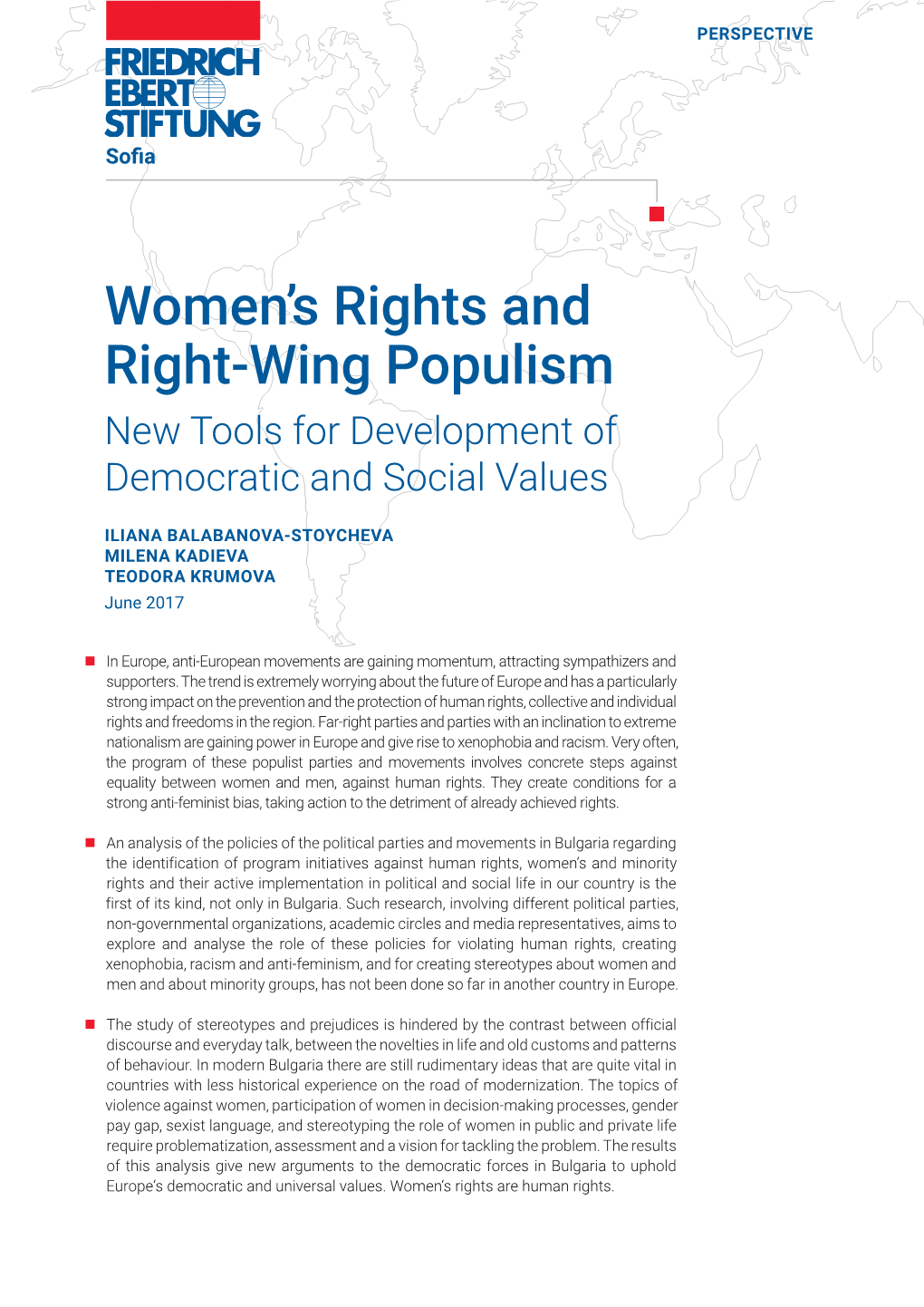 Women's Rights and Right-Wing Populism