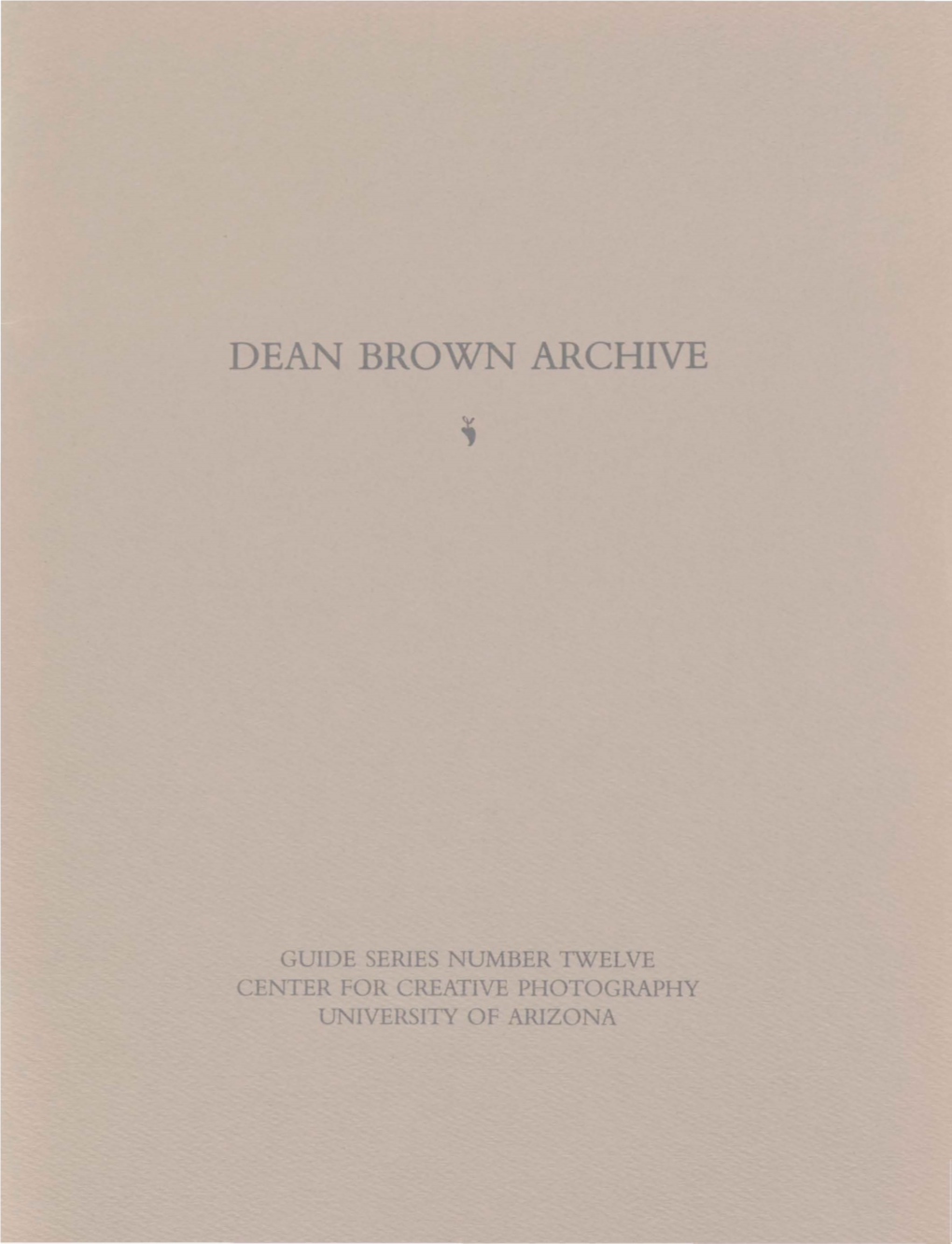 General Correspondence, 1962-1973 8 Selective Index to the General Correspondence 8