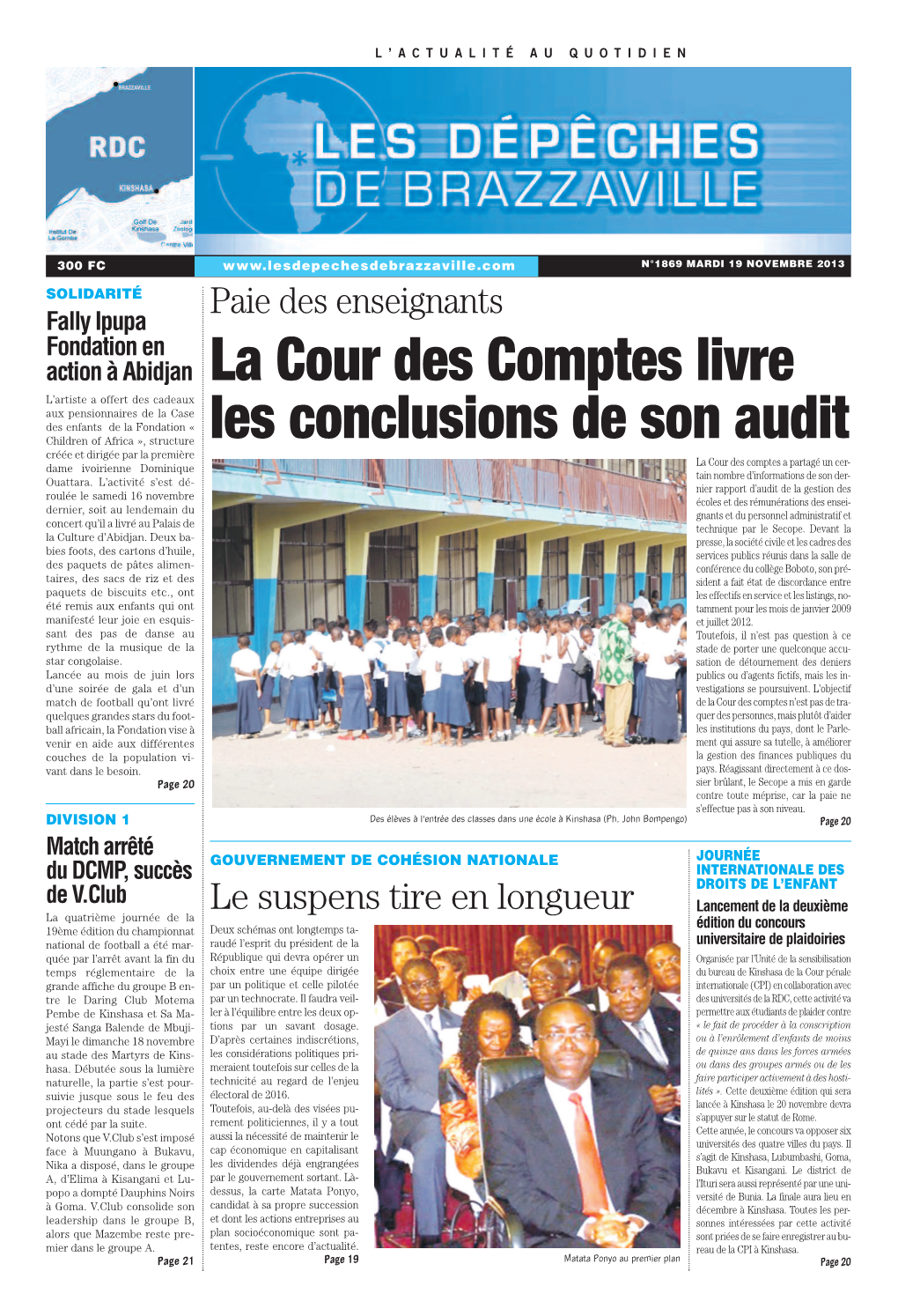 La Cour Des Comptes Li Re Les Conclusions De Son Audit