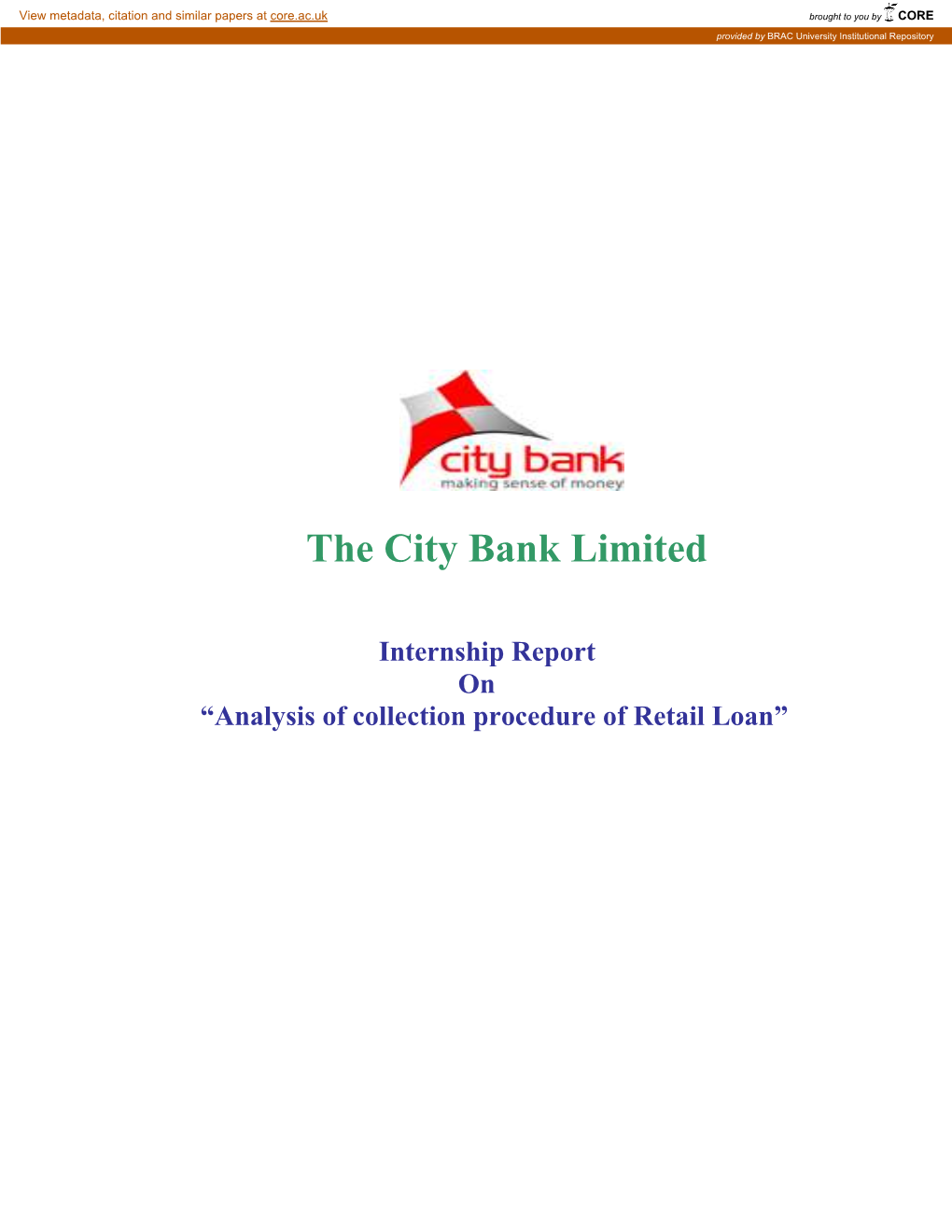 The City Bank Limited