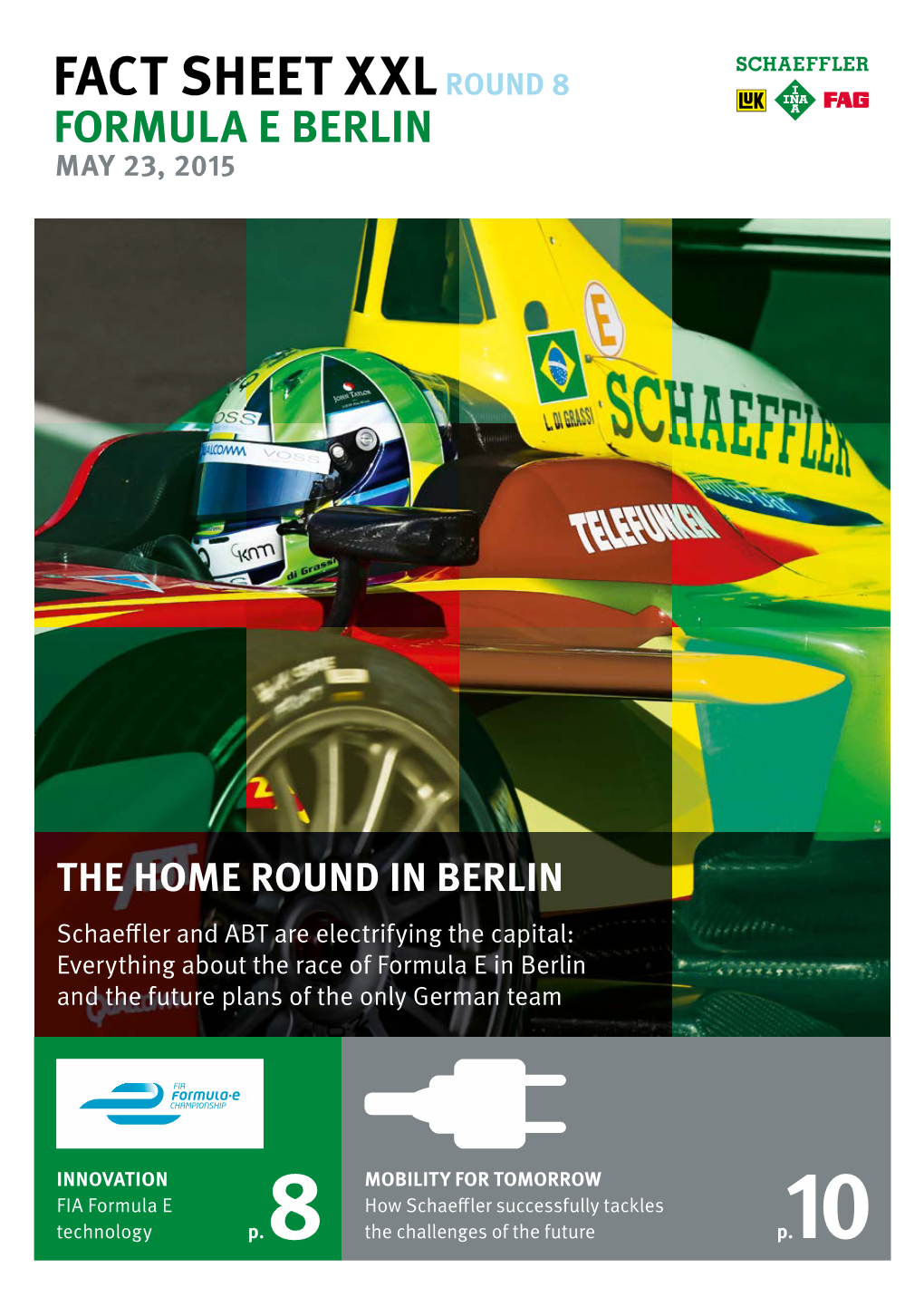 Fact Sheet XXL Formula E Berlin 2015