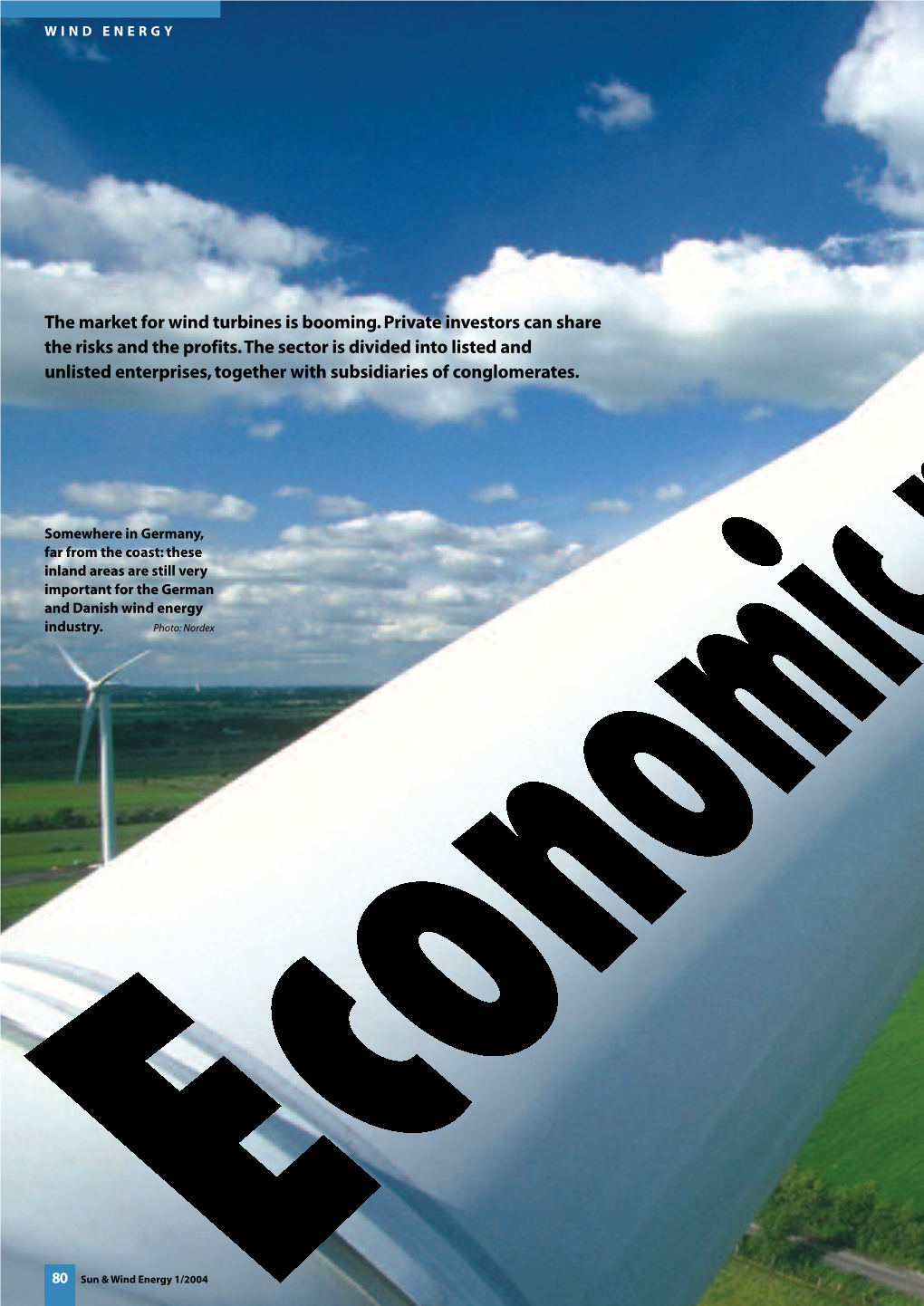 The Market for Wind Turbines Is Booming. Private Investors Can