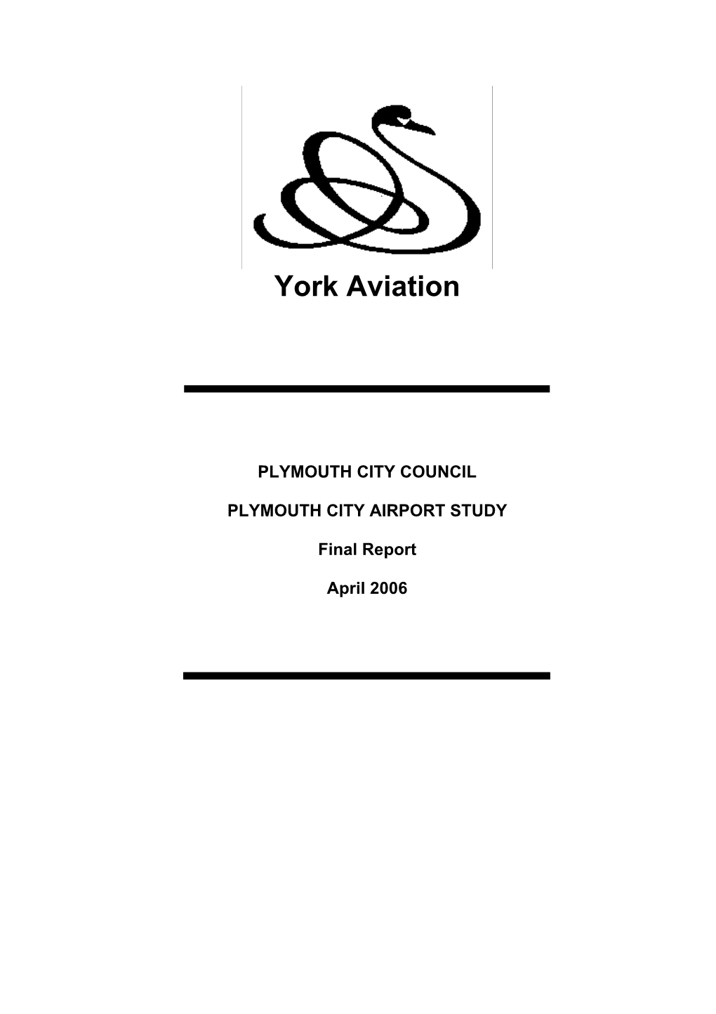 Plymouth Airport Study, Final Report