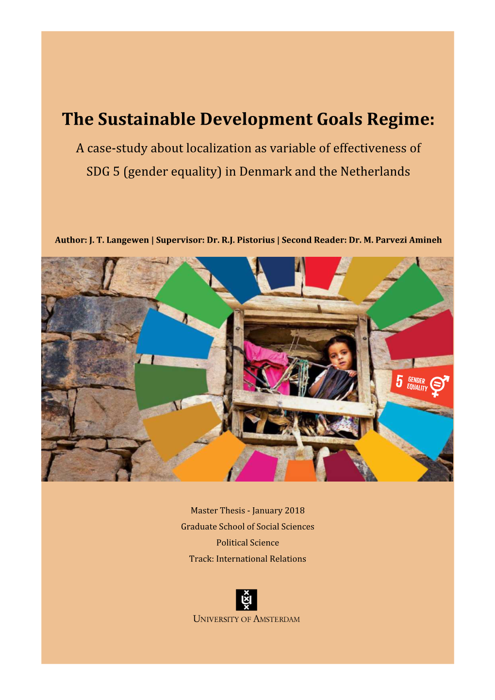 The Sustainable Development Goals Regime: a Case-Study About Localization As Variable of Effectiveness Of