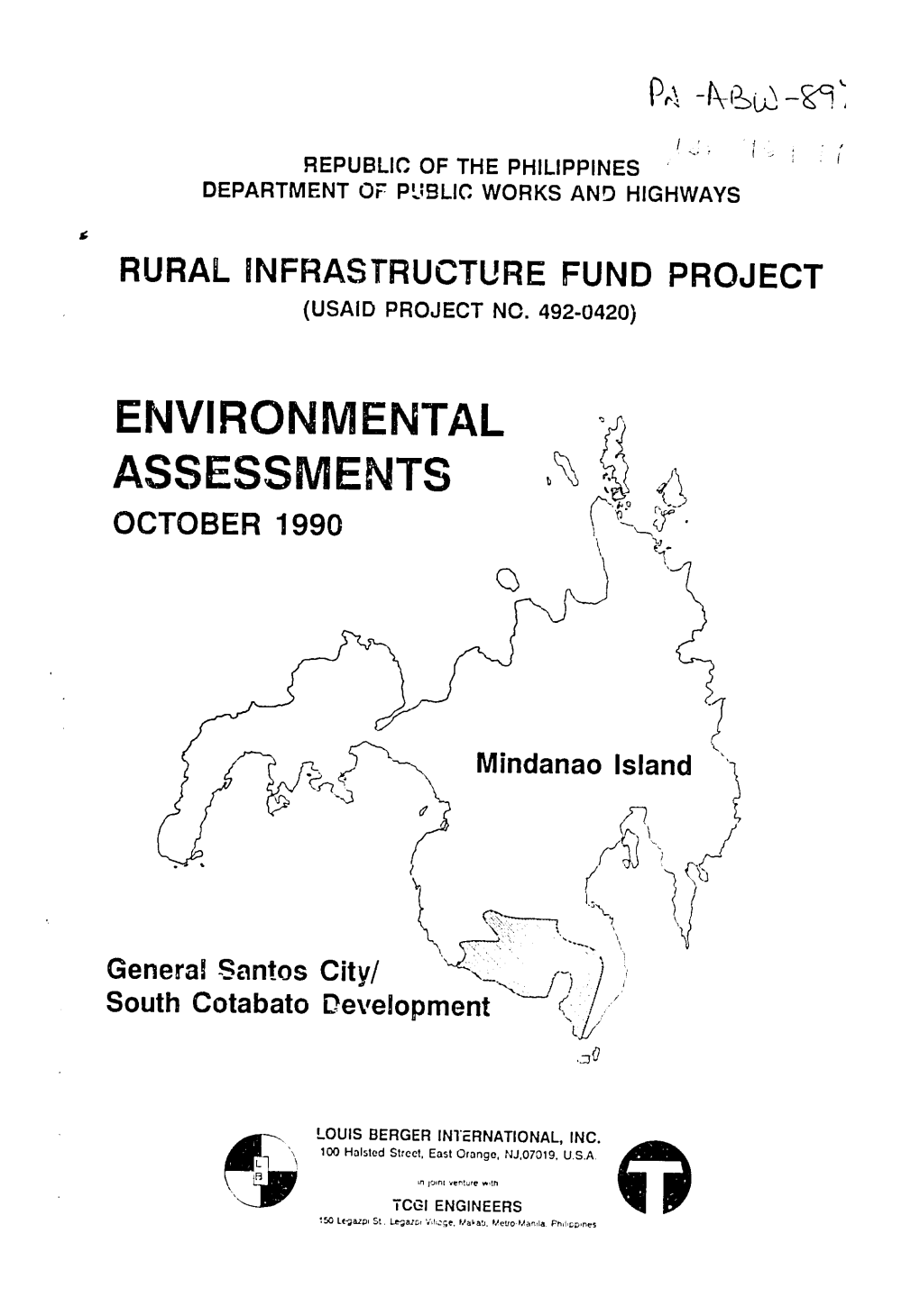 Environmental Assessments October 1990