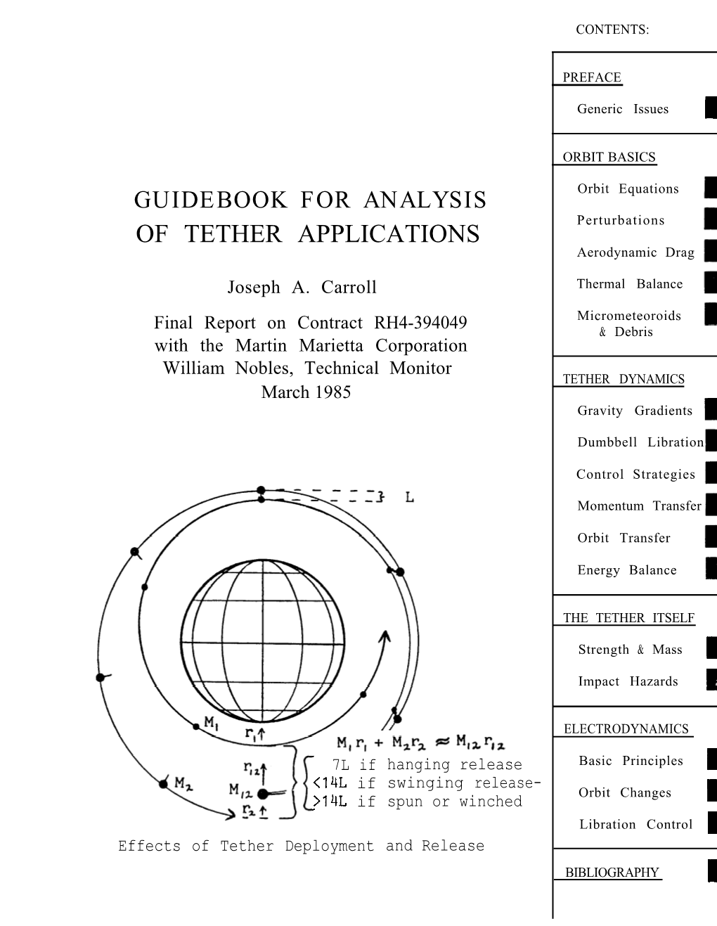 Guidebook for Analysis of Tether Applications