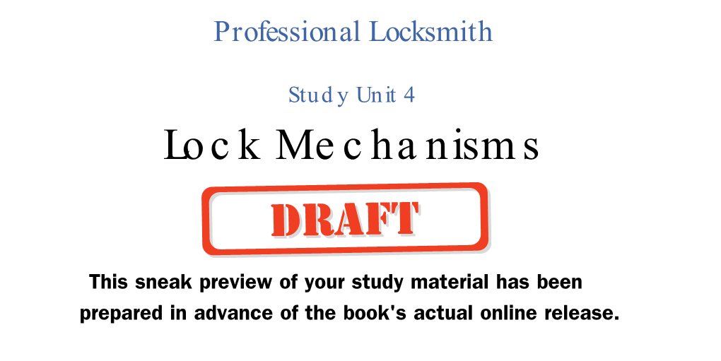 Lock Mechanisms