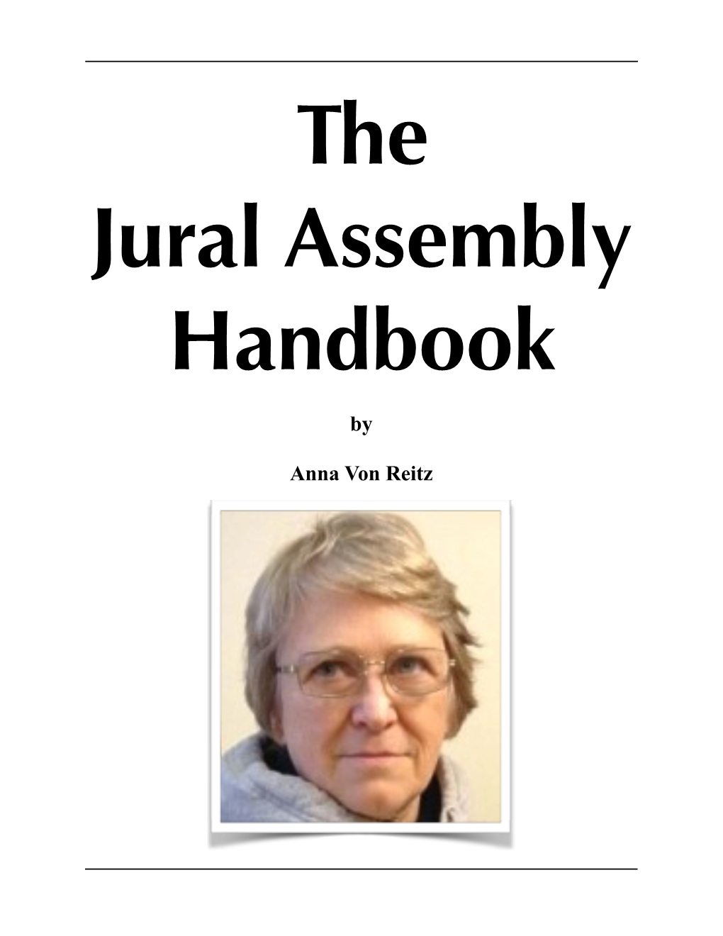 The Jural Assembly Handbook