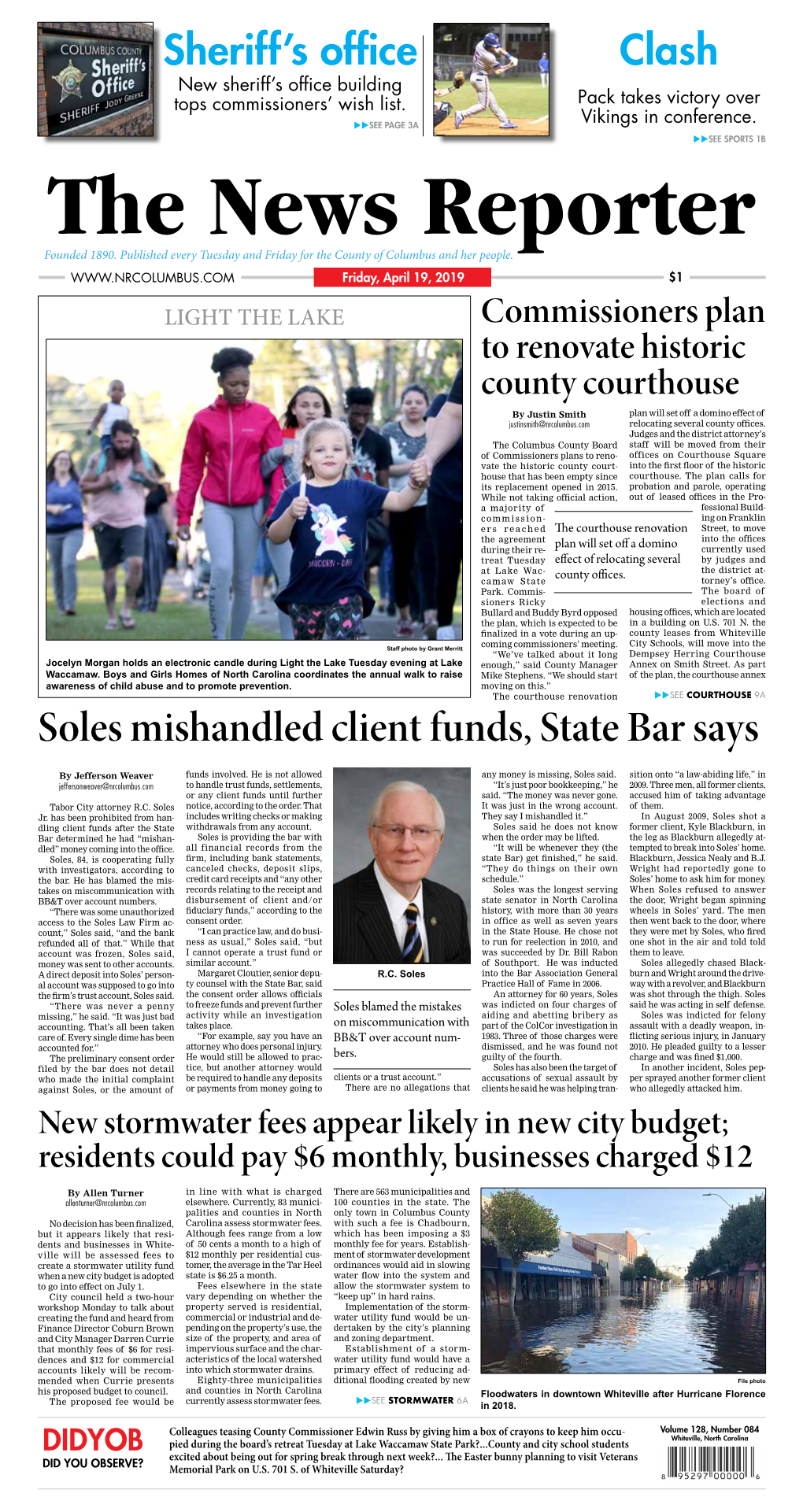 Soles Mishandled Client Funds, State Bar Says
