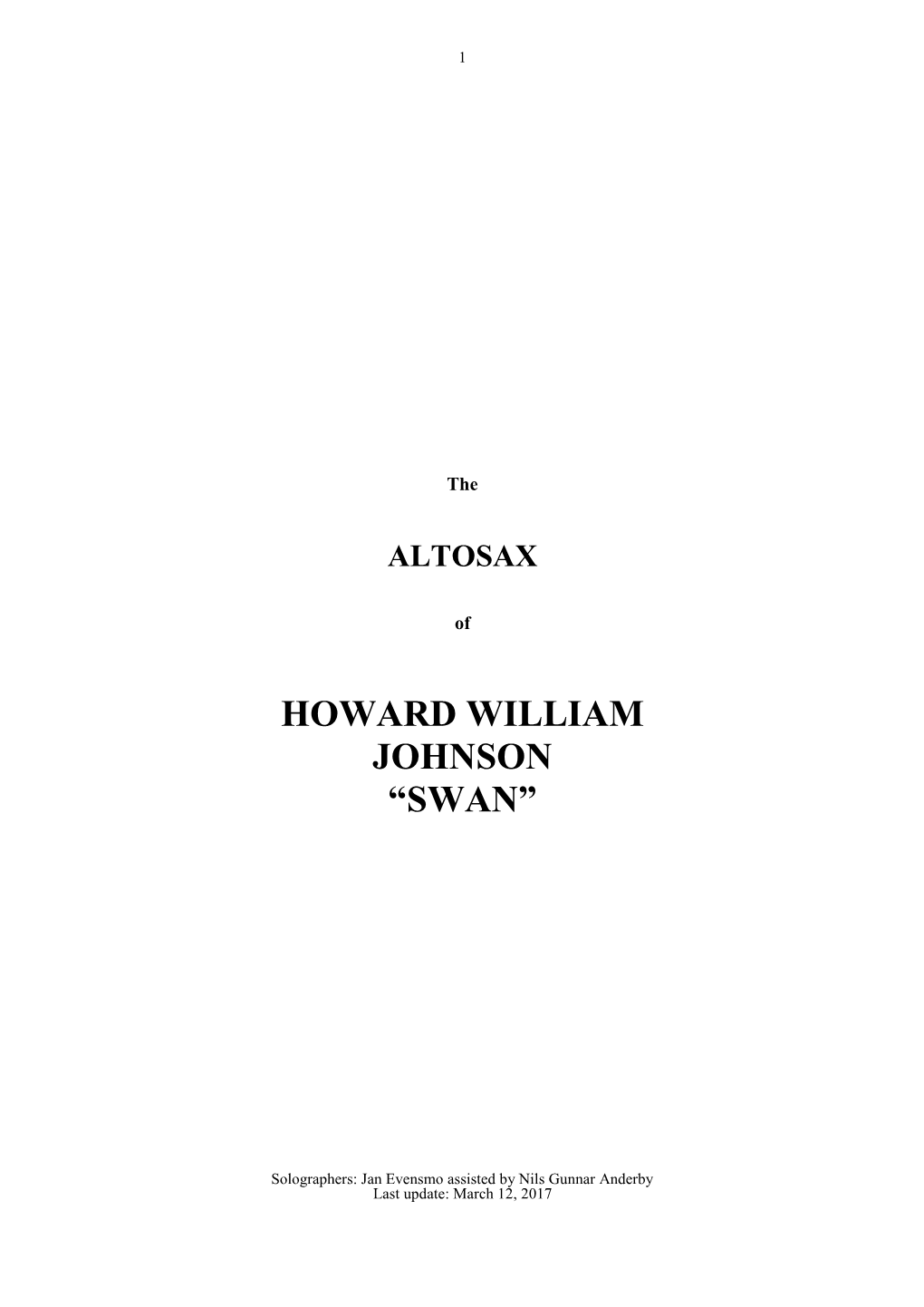 Download the Alto Saxophone of Howard